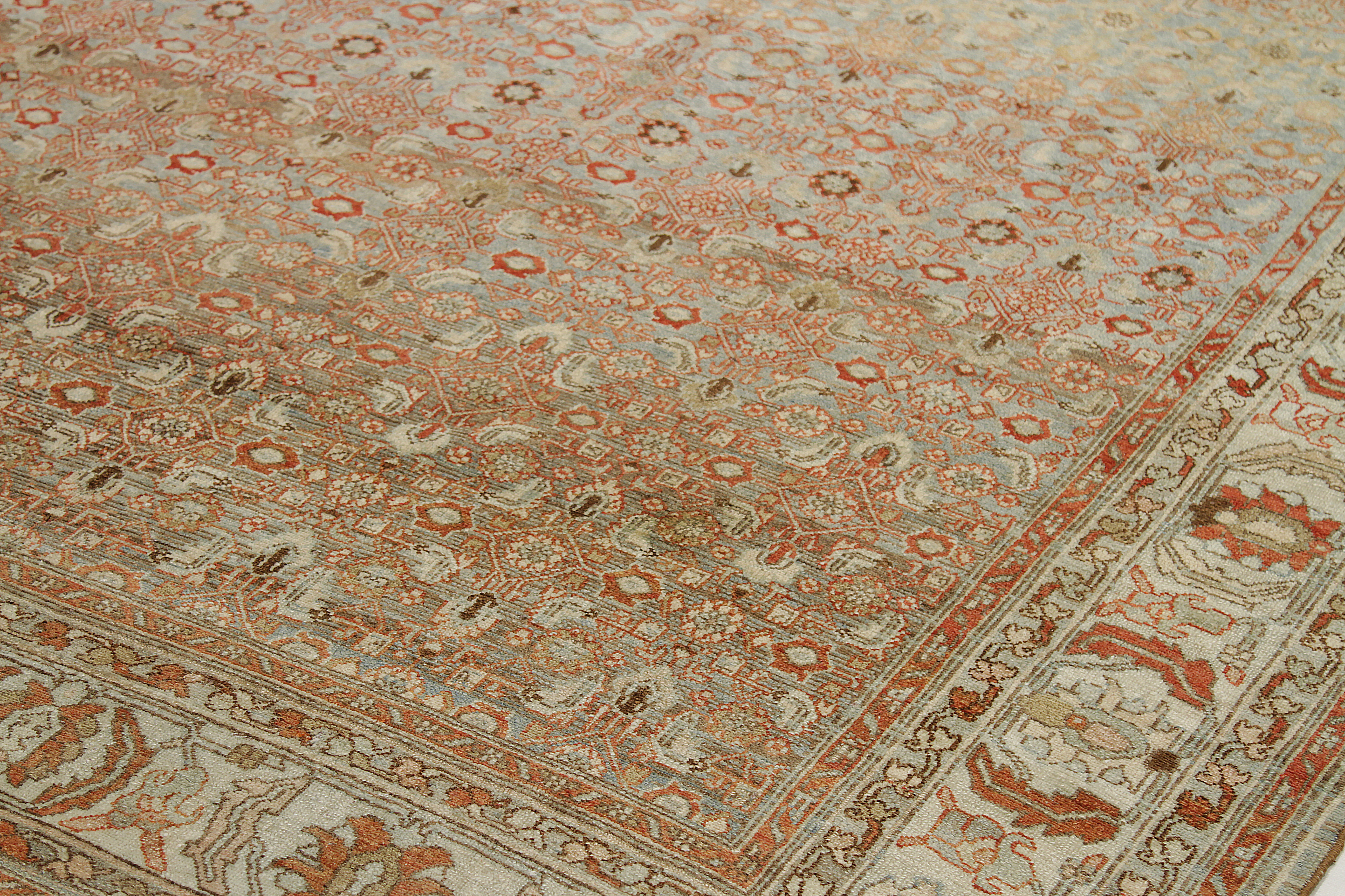 Thumbnail 4 for Antique Persian Malayer Traditional Rug 92550