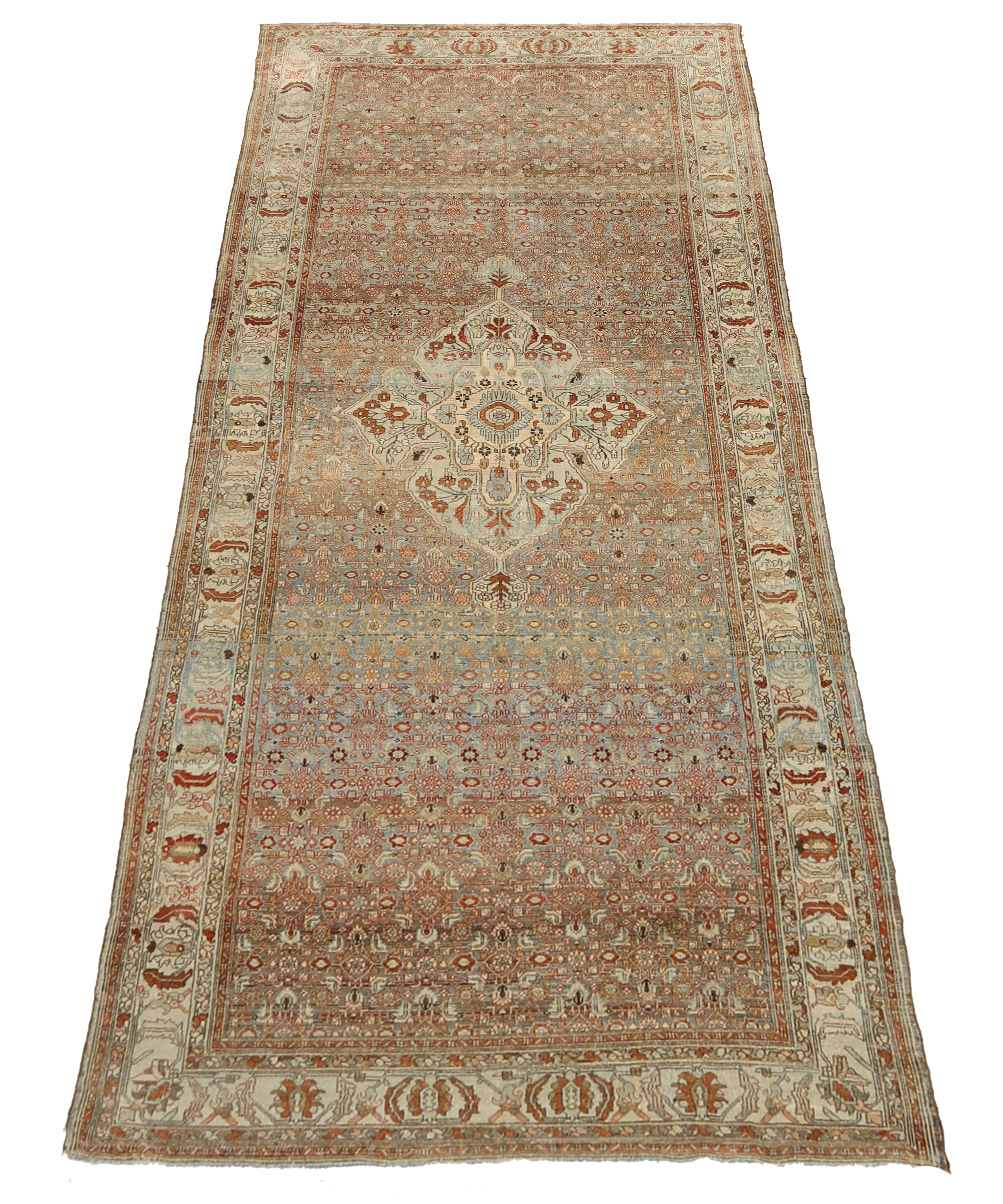 Thumbnail 3 for Antique Persian Malayer Traditional Rug 92550