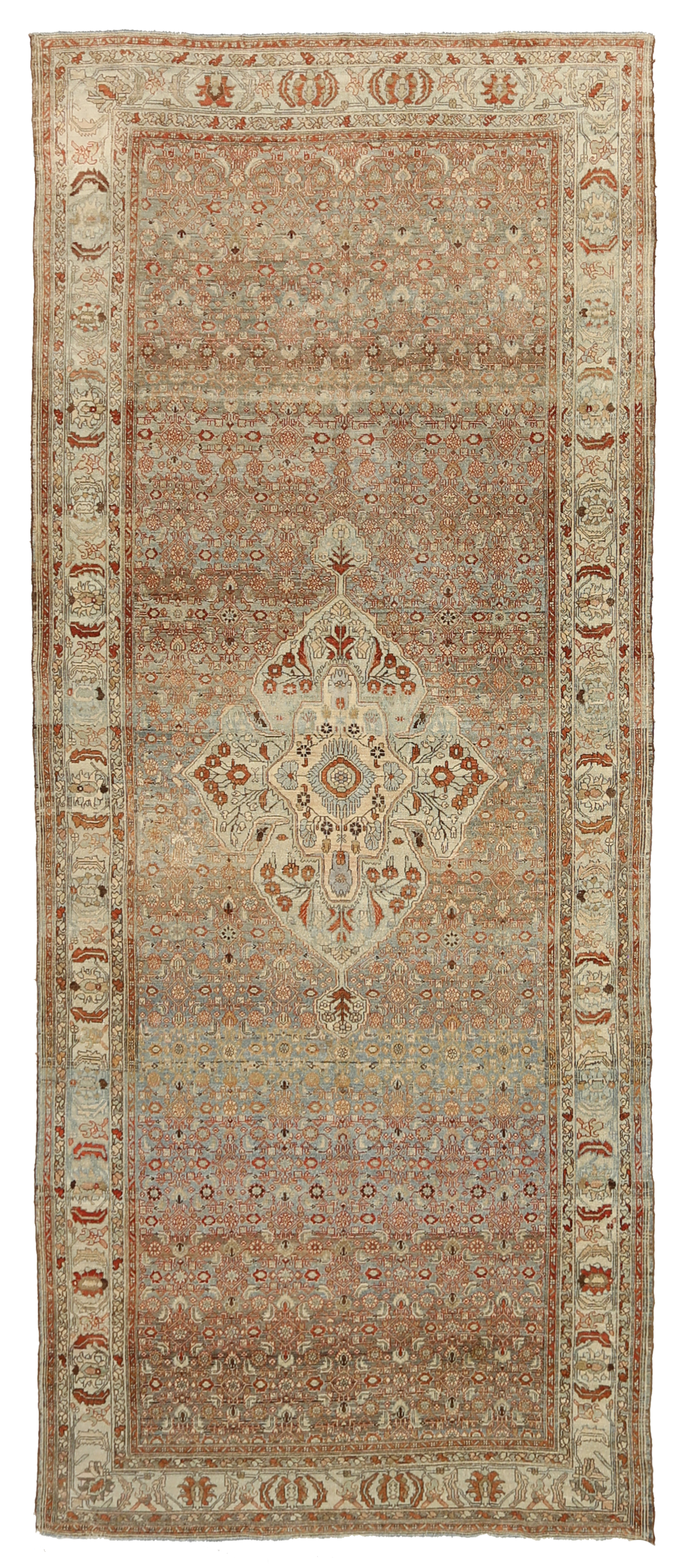 Thumbnail 2 for Antique Persian Malayer Traditional Rug 92550