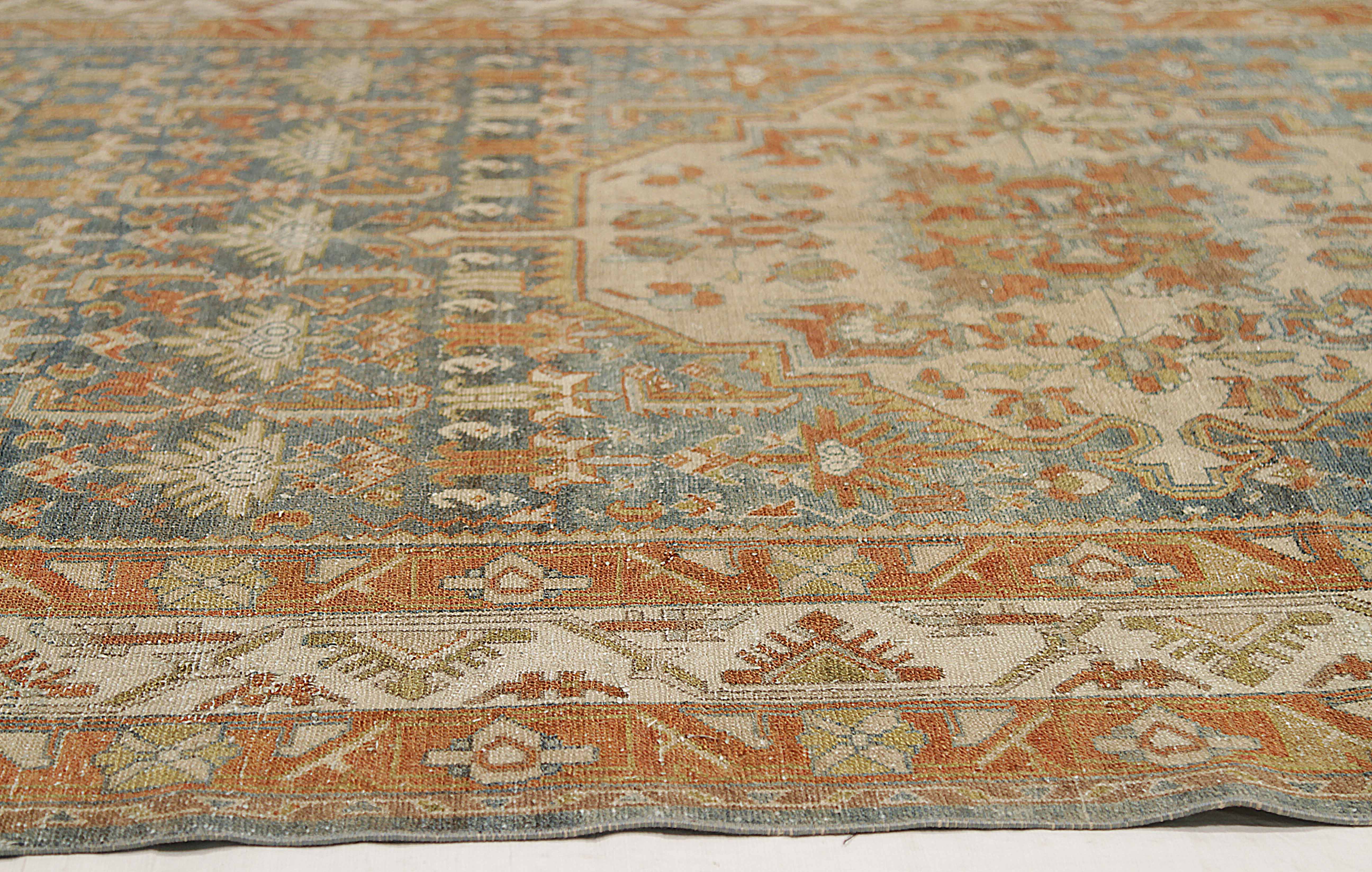 Thumbnail 7 for Antique Persian Malayer Traditional Rug 92552