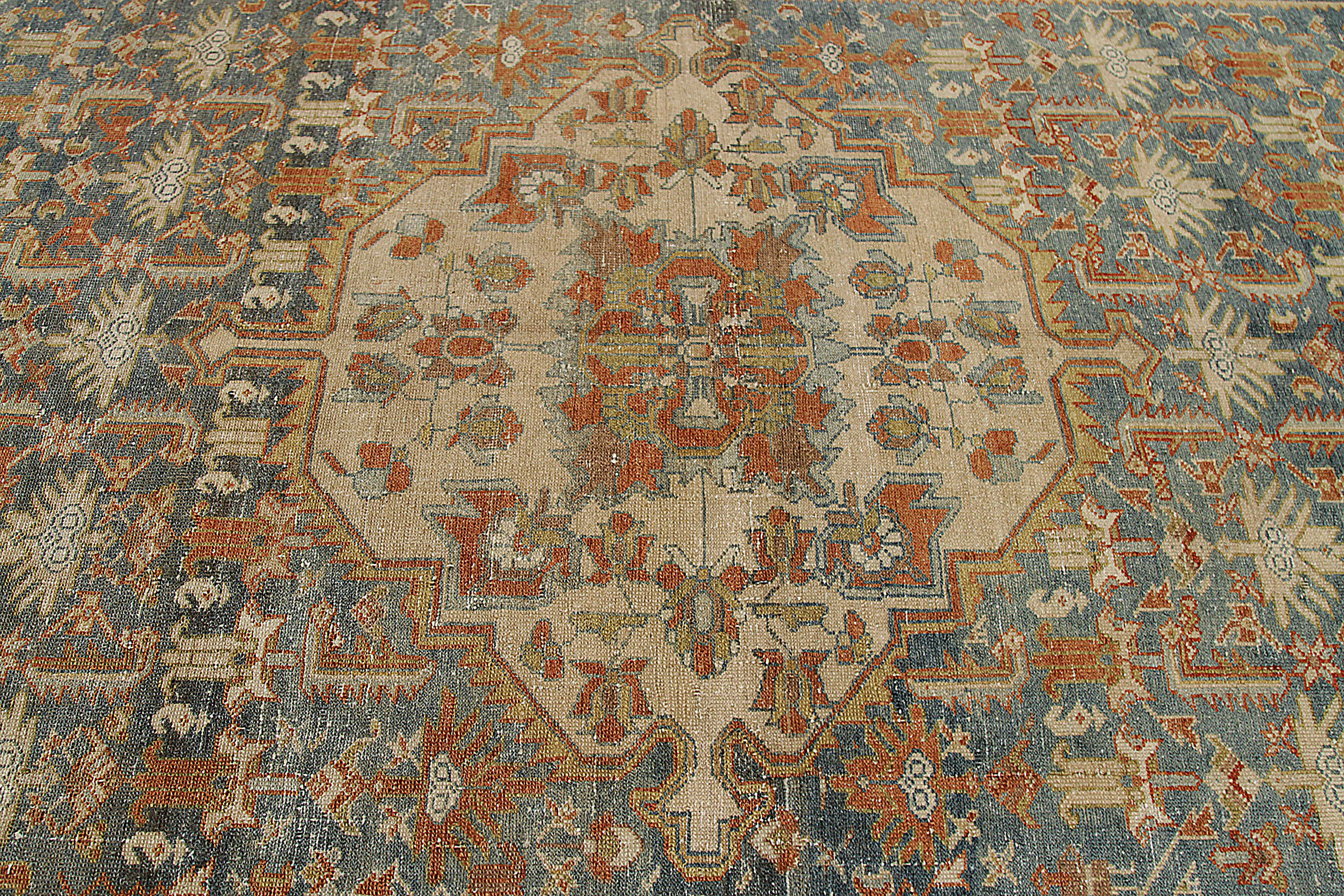 Thumbnail 2 for Antique Persian Malayer Traditional Rug 92552