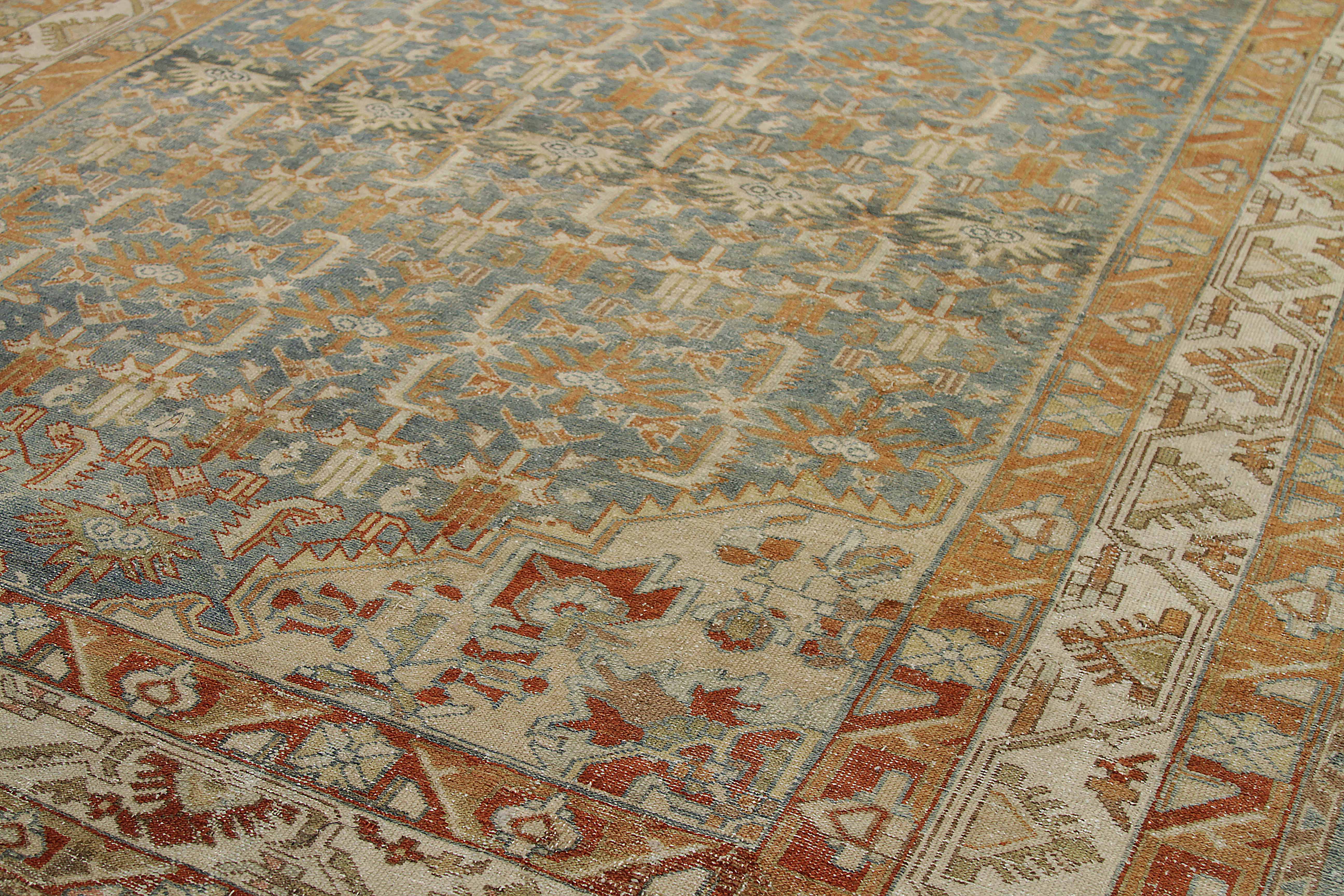 Thumbnail 4 for Antique Persian Malayer Traditional Rug 92552