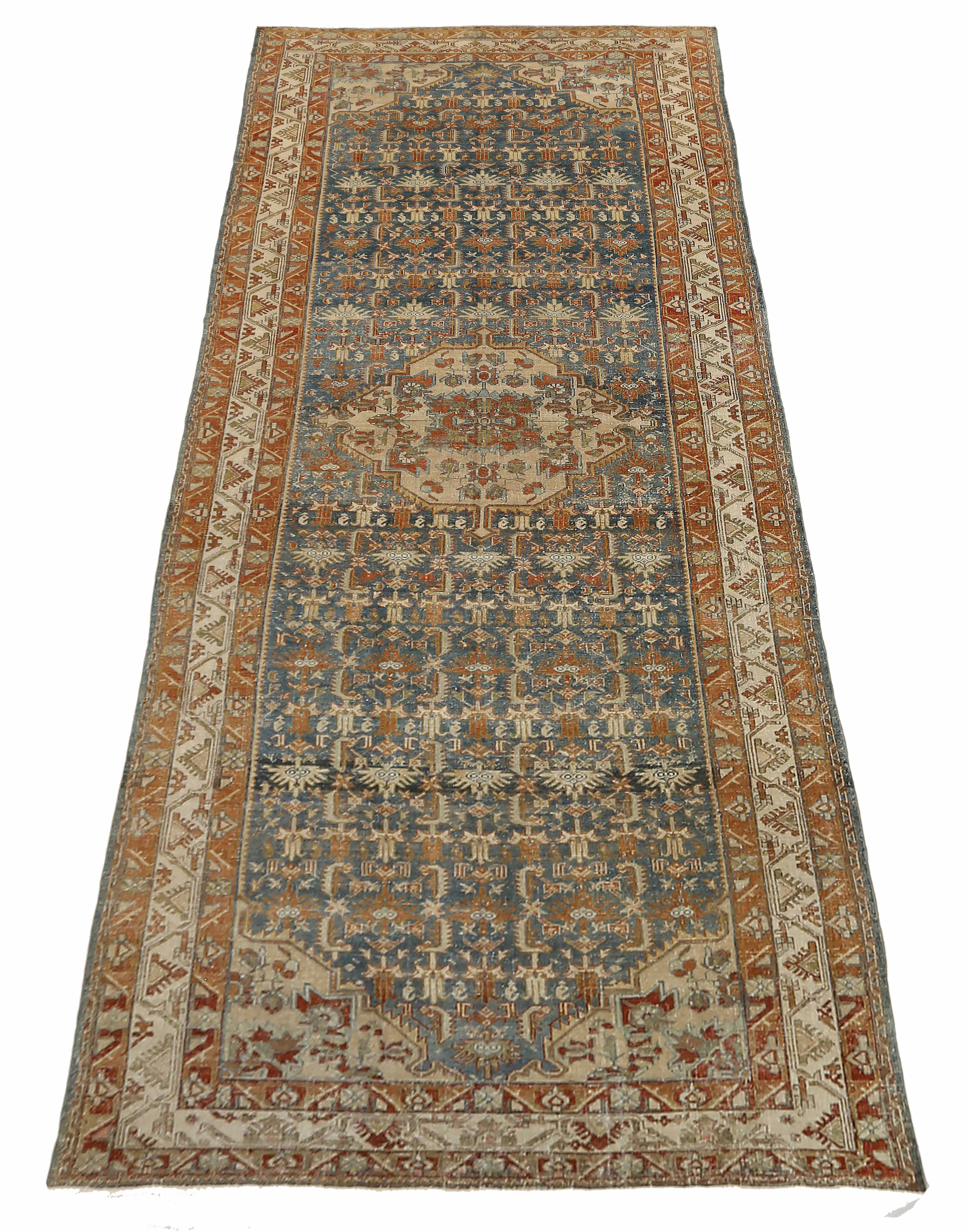 Thumbnail 3 for Antique Persian Malayer Traditional Rug 92552