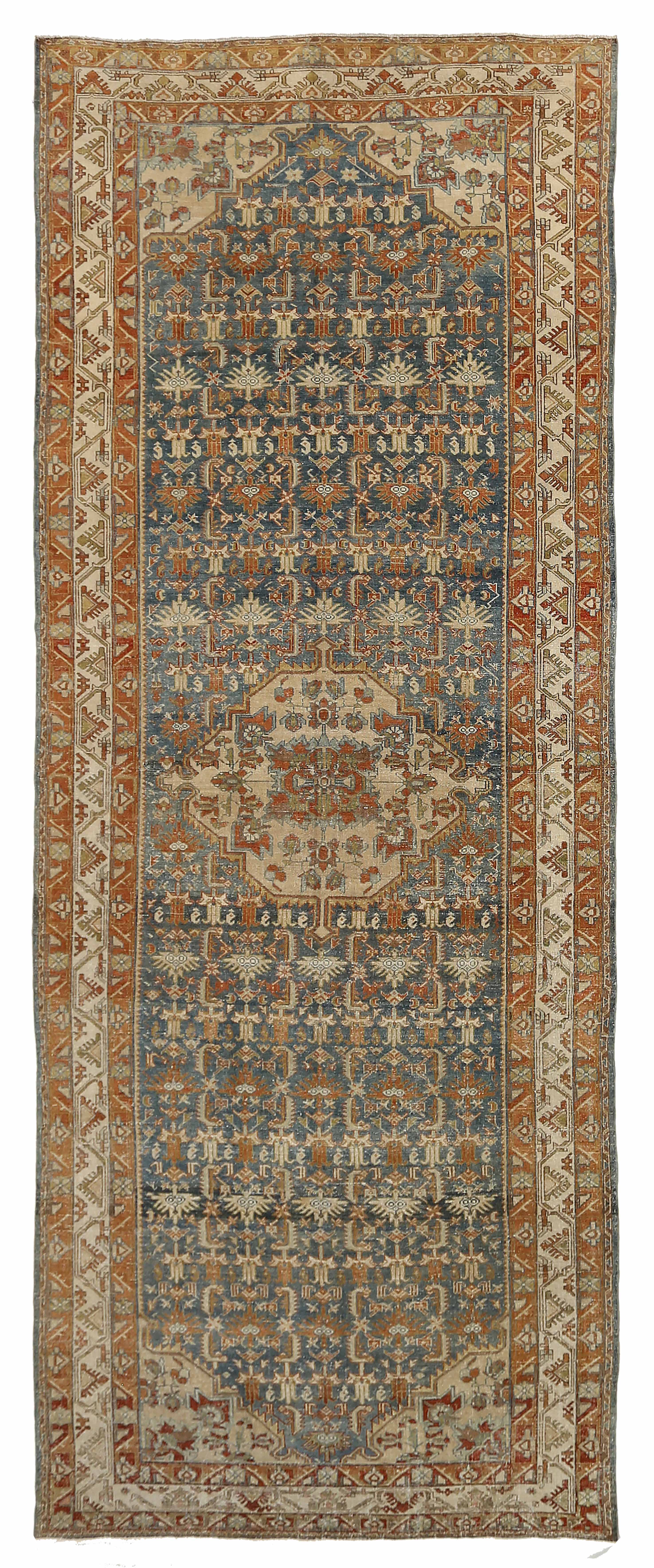 Thumbnail 5 for Antique Persian Malayer Traditional Rug 92552