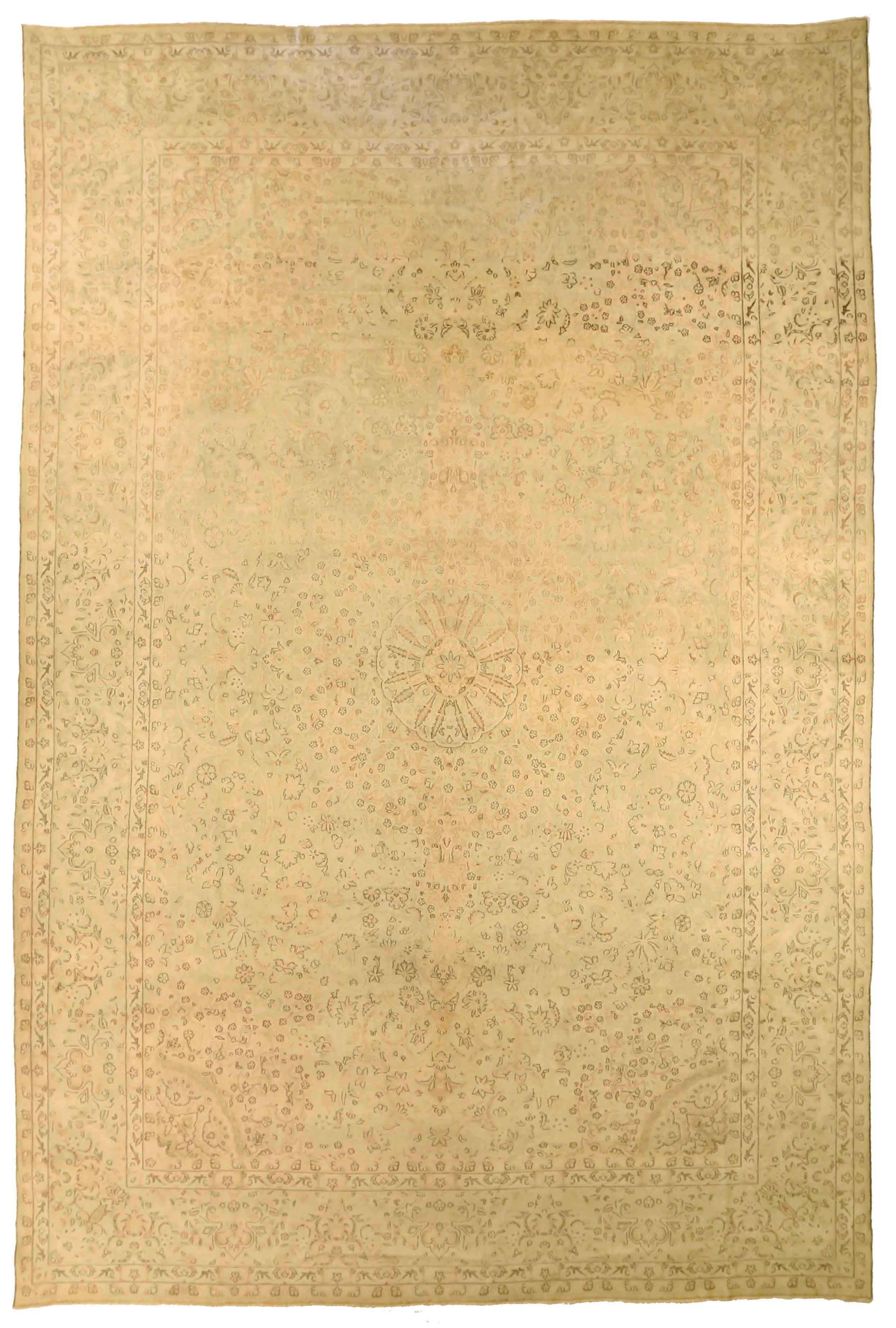Thumbnail 11 for Antique Persian Kerman Transitional Rug 76046