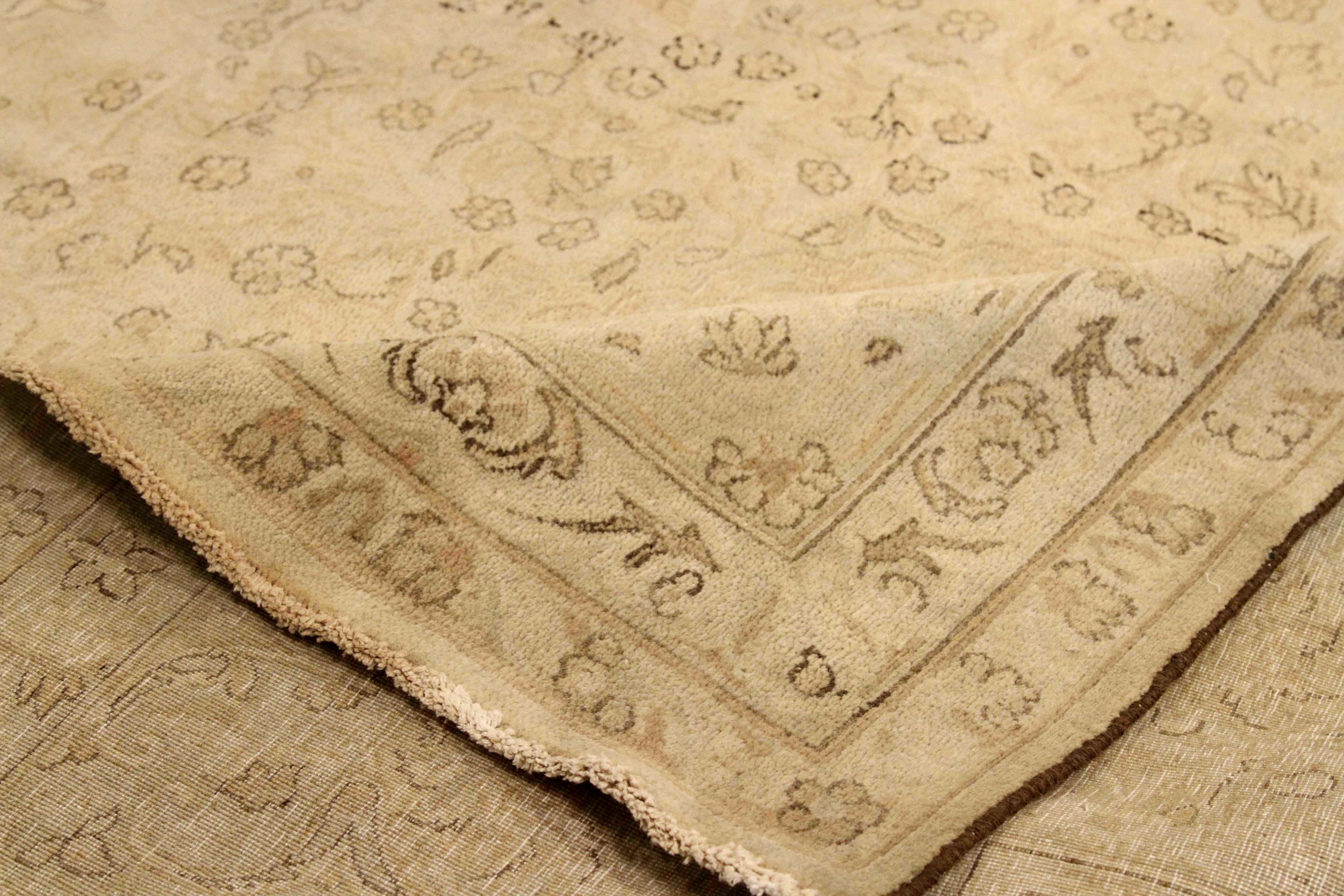 Thumbnail 2 for Antique Persian Kerman Transitional Rug 76046