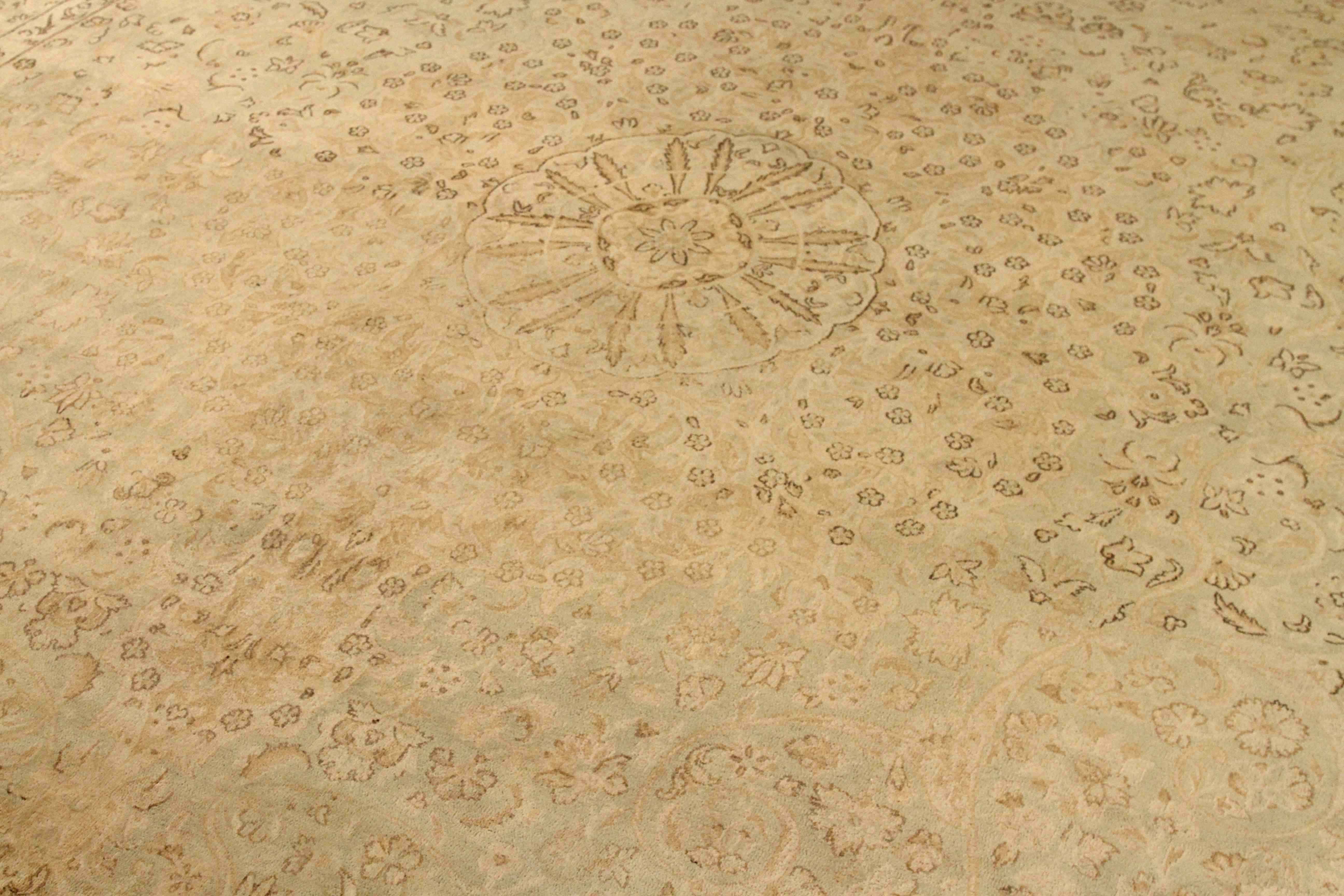 Thumbnail 8 for Antique Persian Kerman Transitional Rug 76046