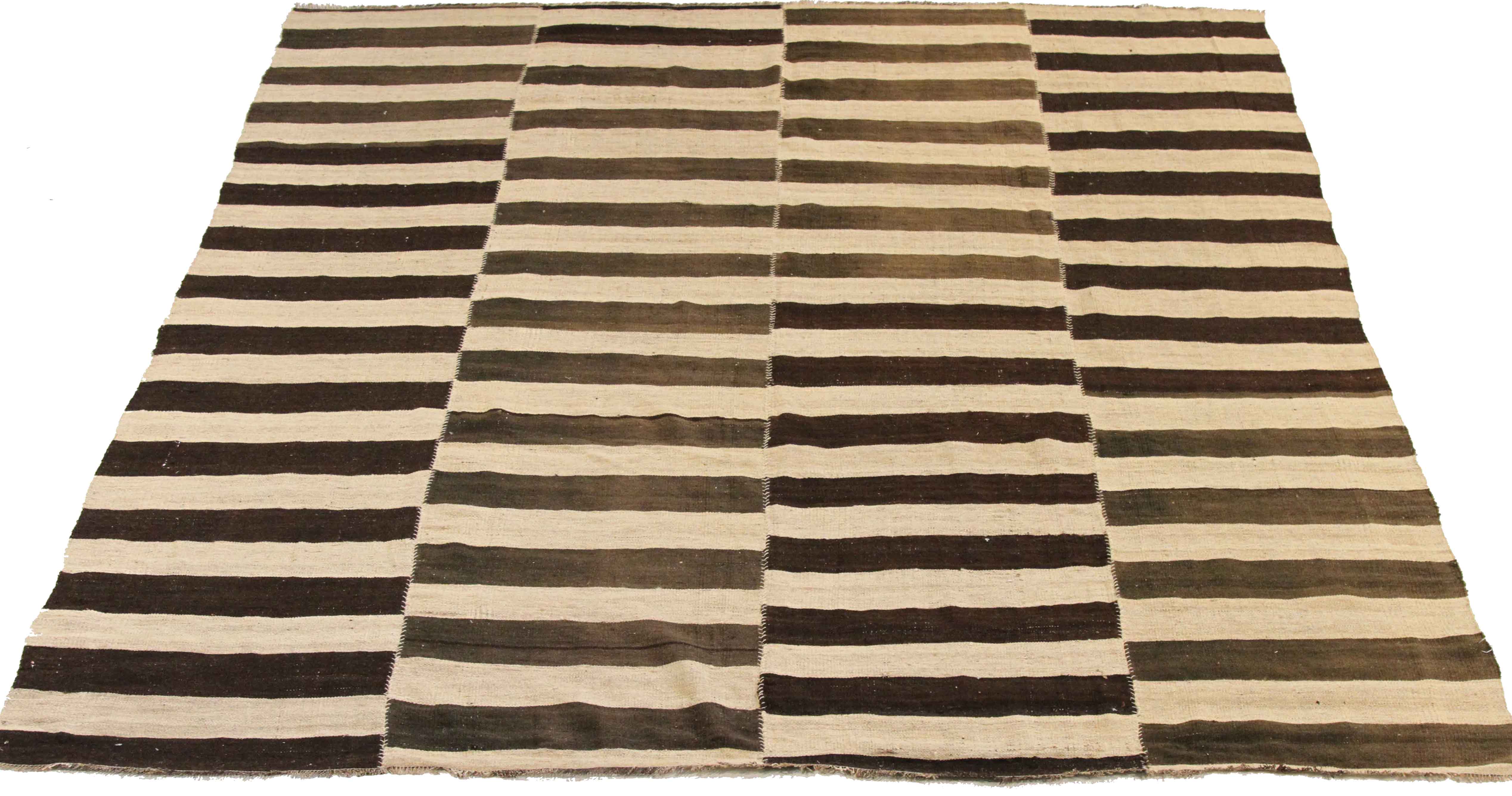 Thumbnail 4 for Antique Persian Transitional Rug 76050