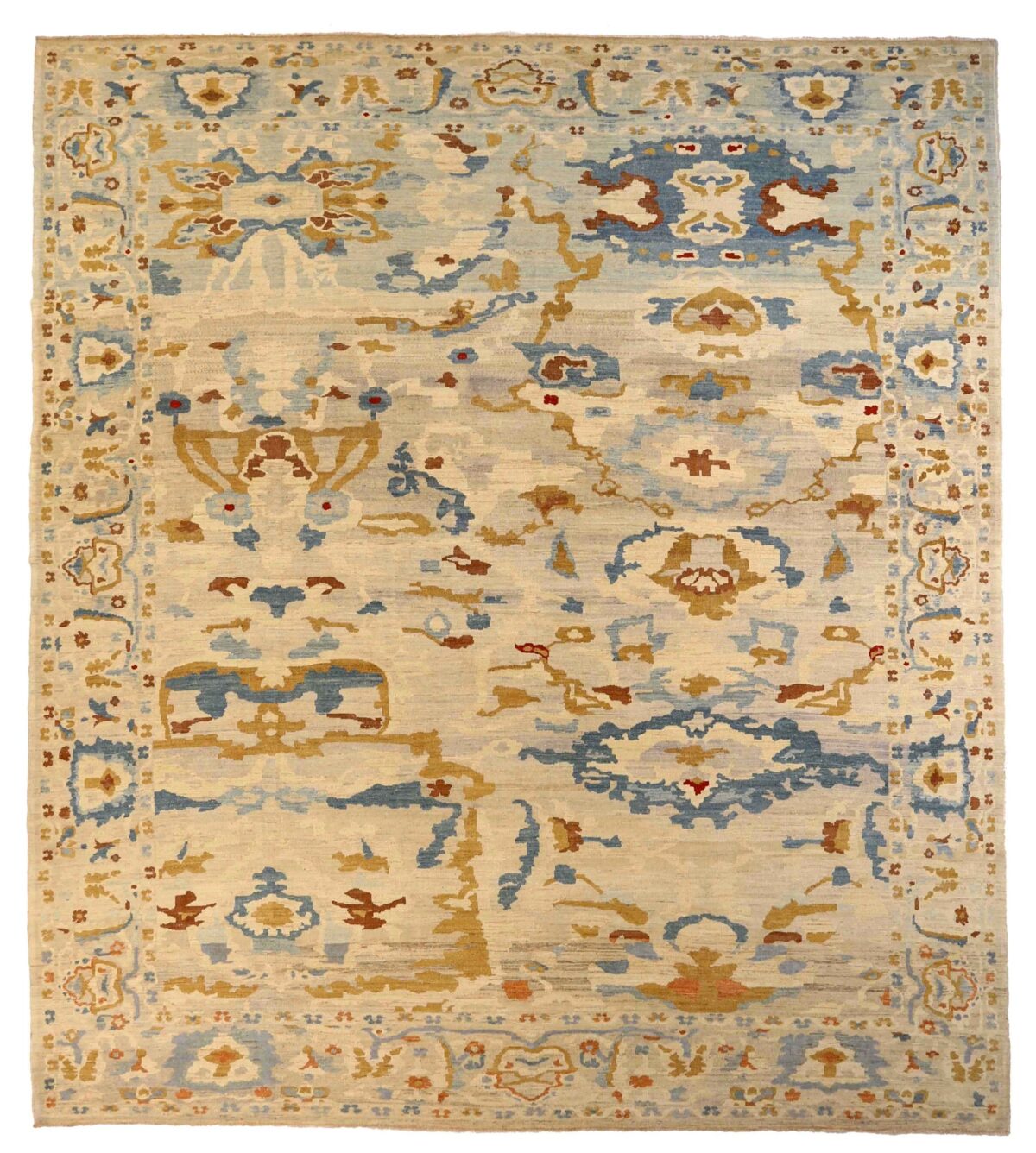Thumbnail 13 for Persian Sultanabad Transitional Rug 76052