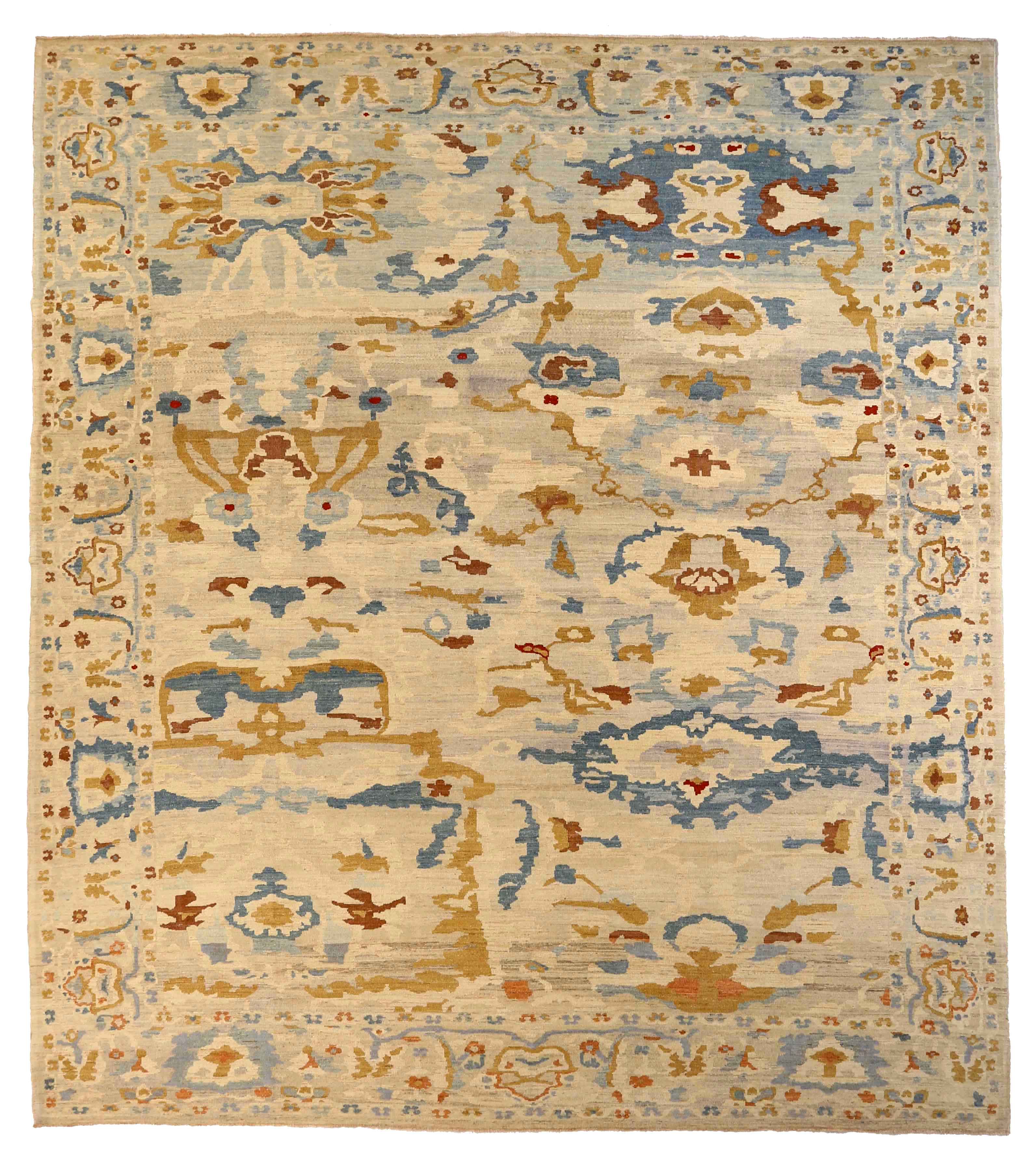 Thumbnail 10 for Persian Sultanabad Transitional Rug 76052