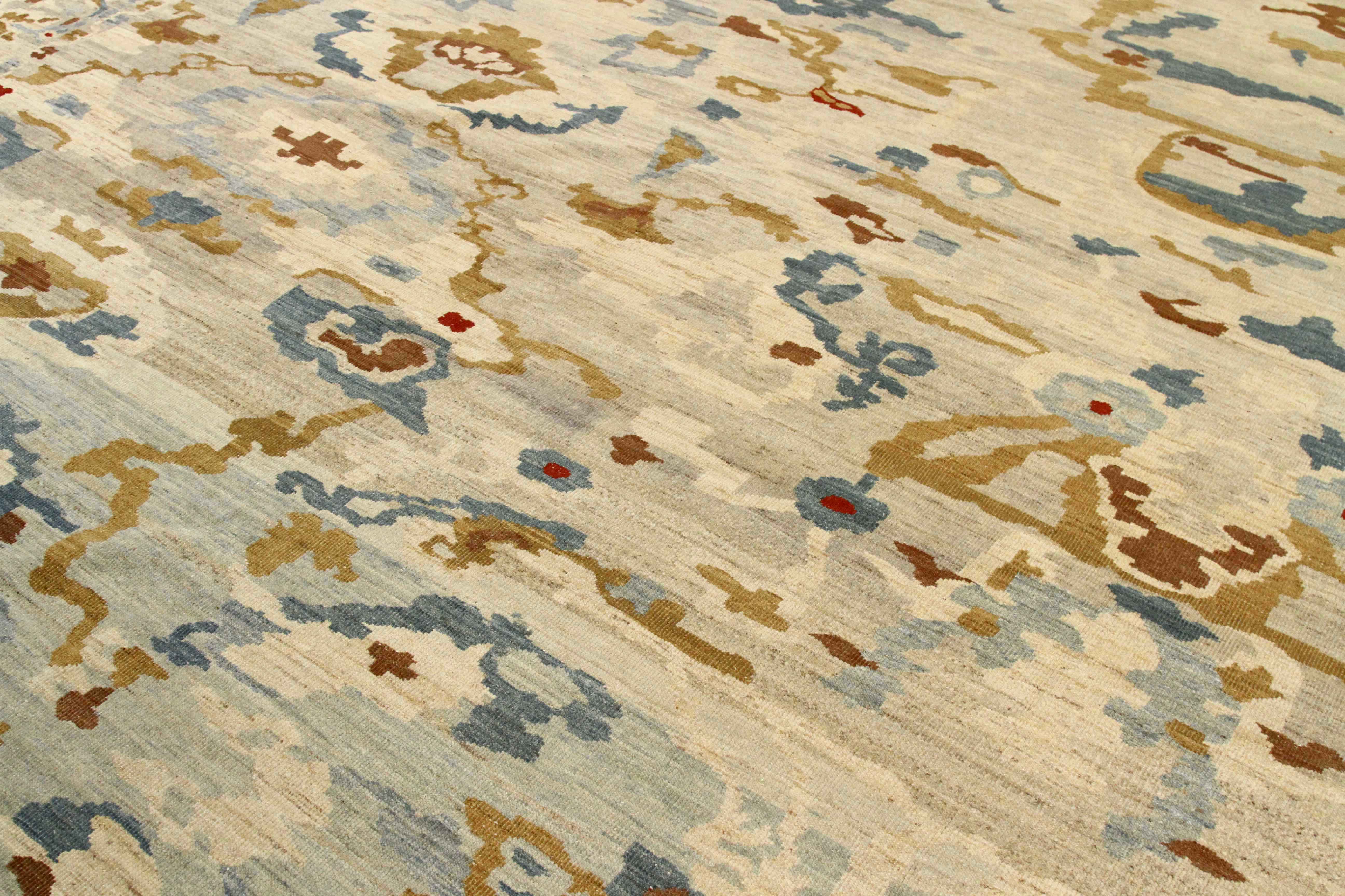 Thumbnail 3 for Persian Sultanabad Transitional Rug 76052