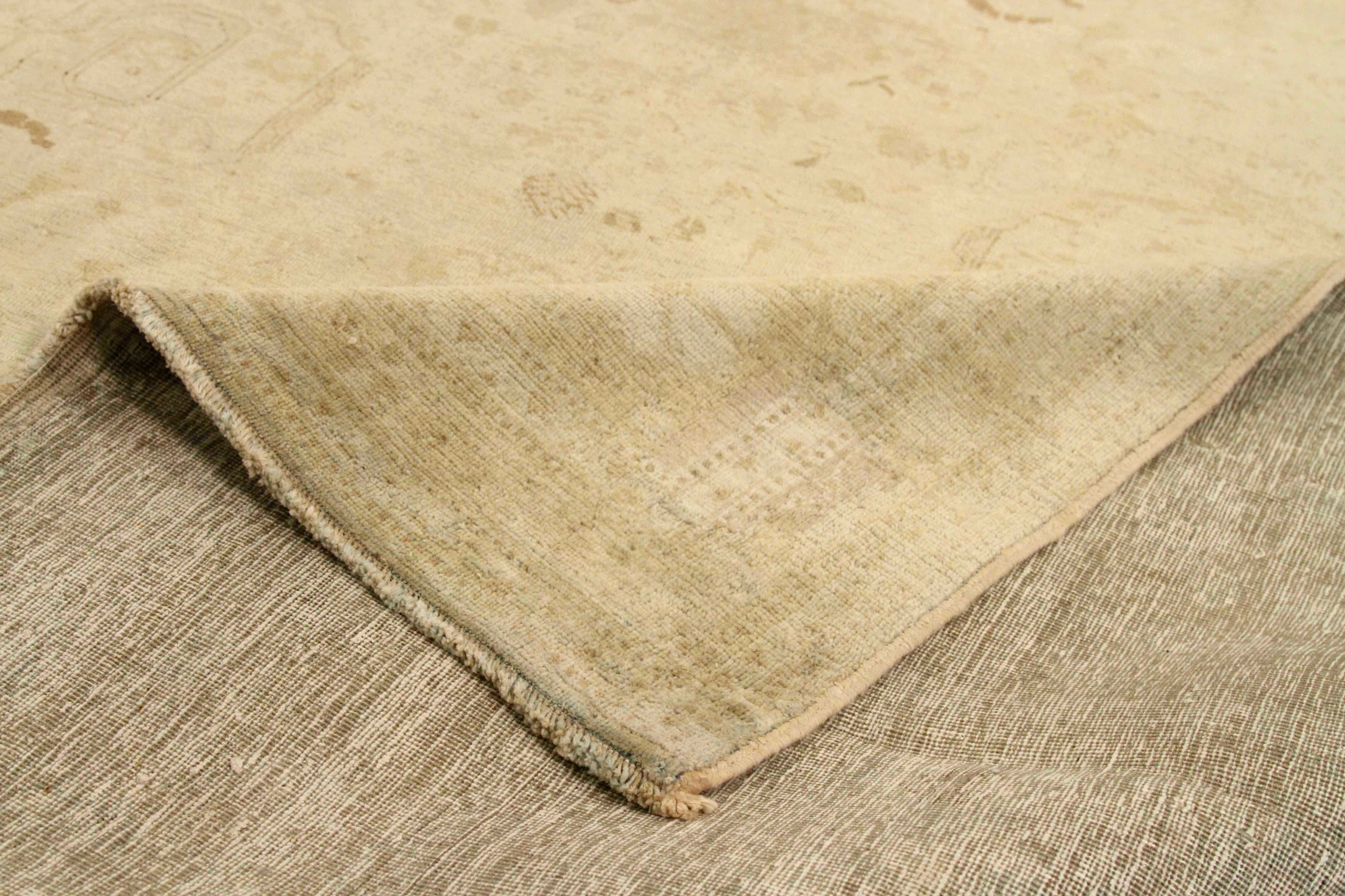 Thumbnail 2 for Antique Persian Tabriz Transitional Rug 76037