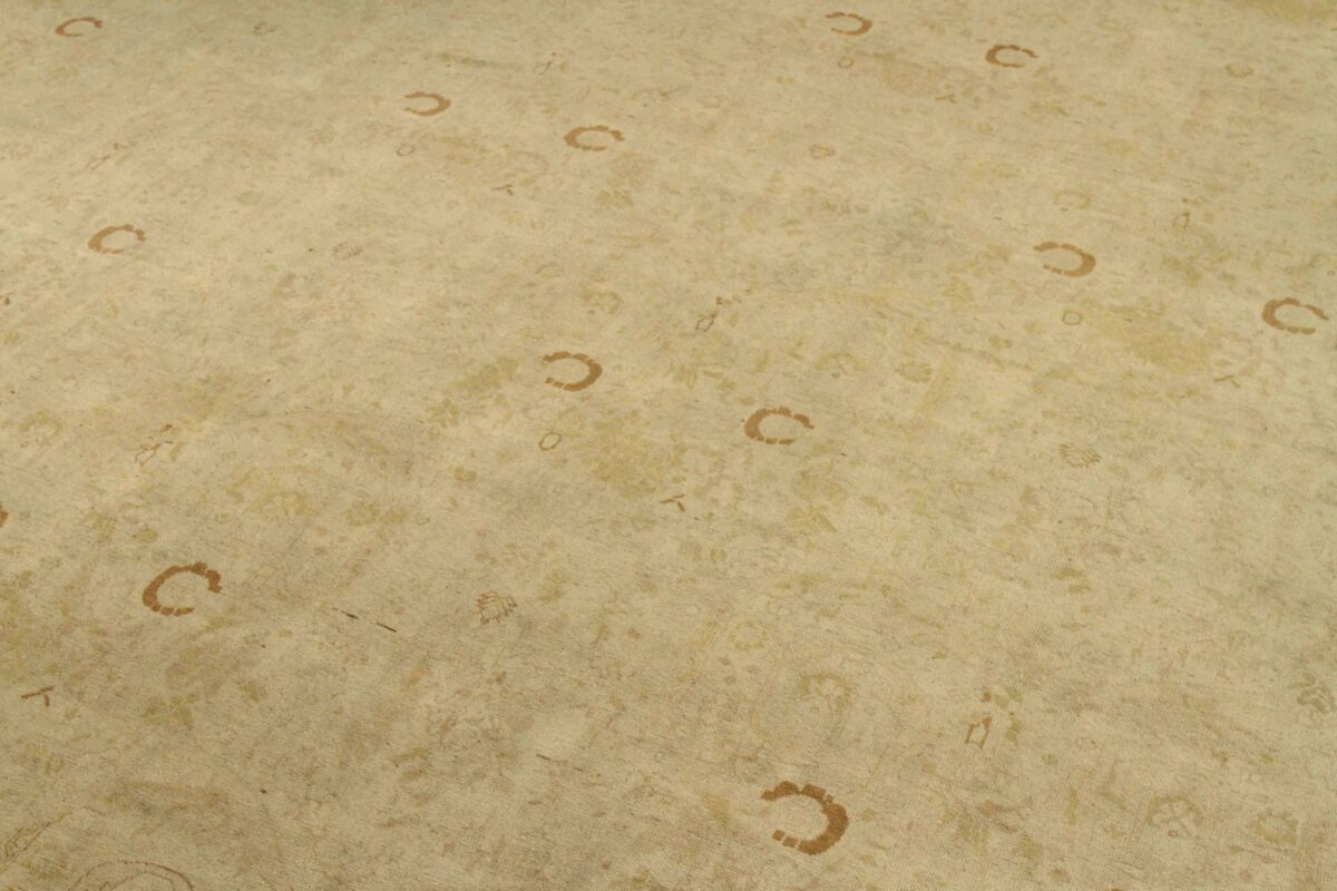 Thumbnail 15 for Antique Persian Tabriz Transitional Rug 76037