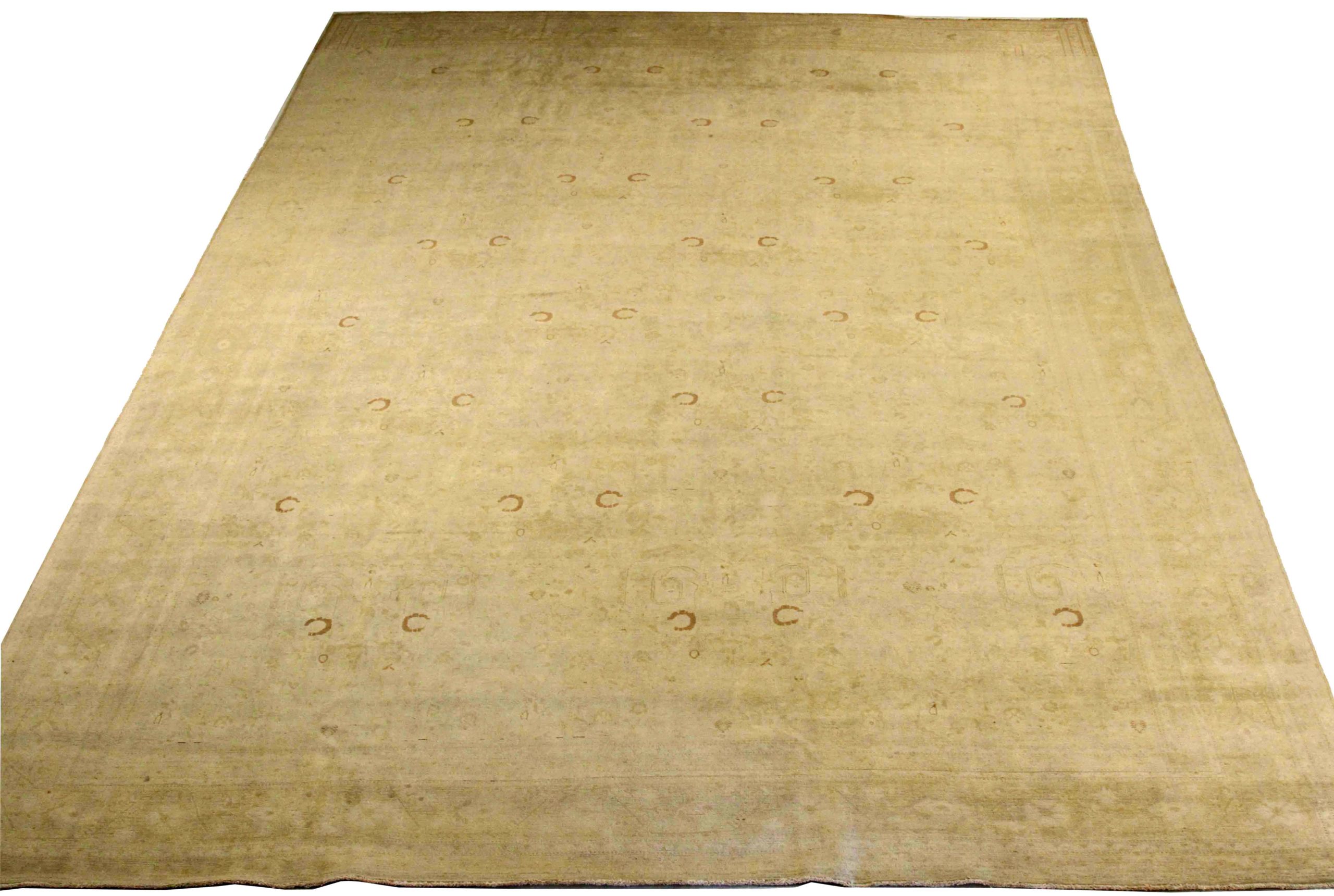 Thumbnail 8 for Antique Persian Tabriz Transitional Rug 76037