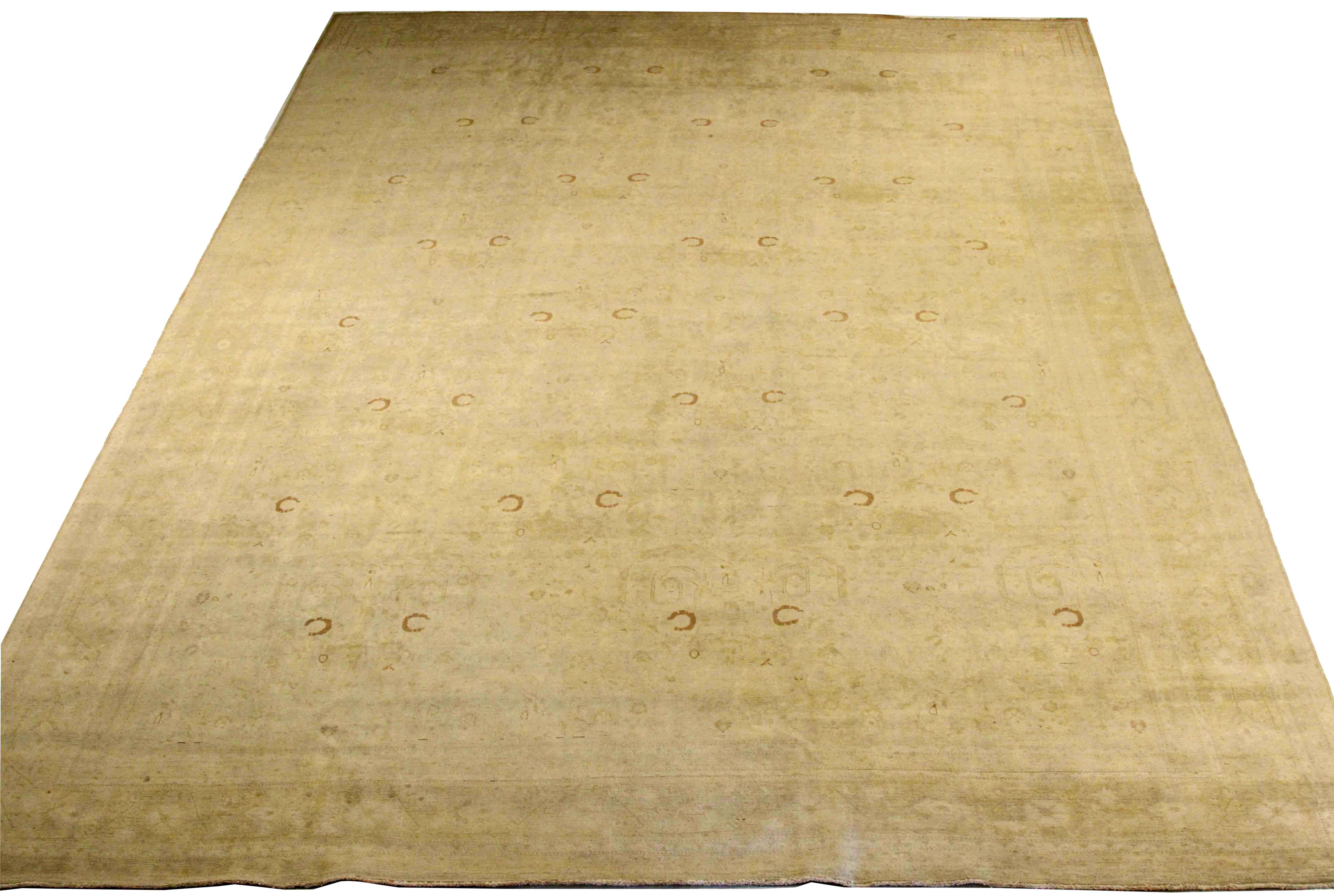 Thumbnail 9 for Antique Persian Tabriz Transitional Rug 76037