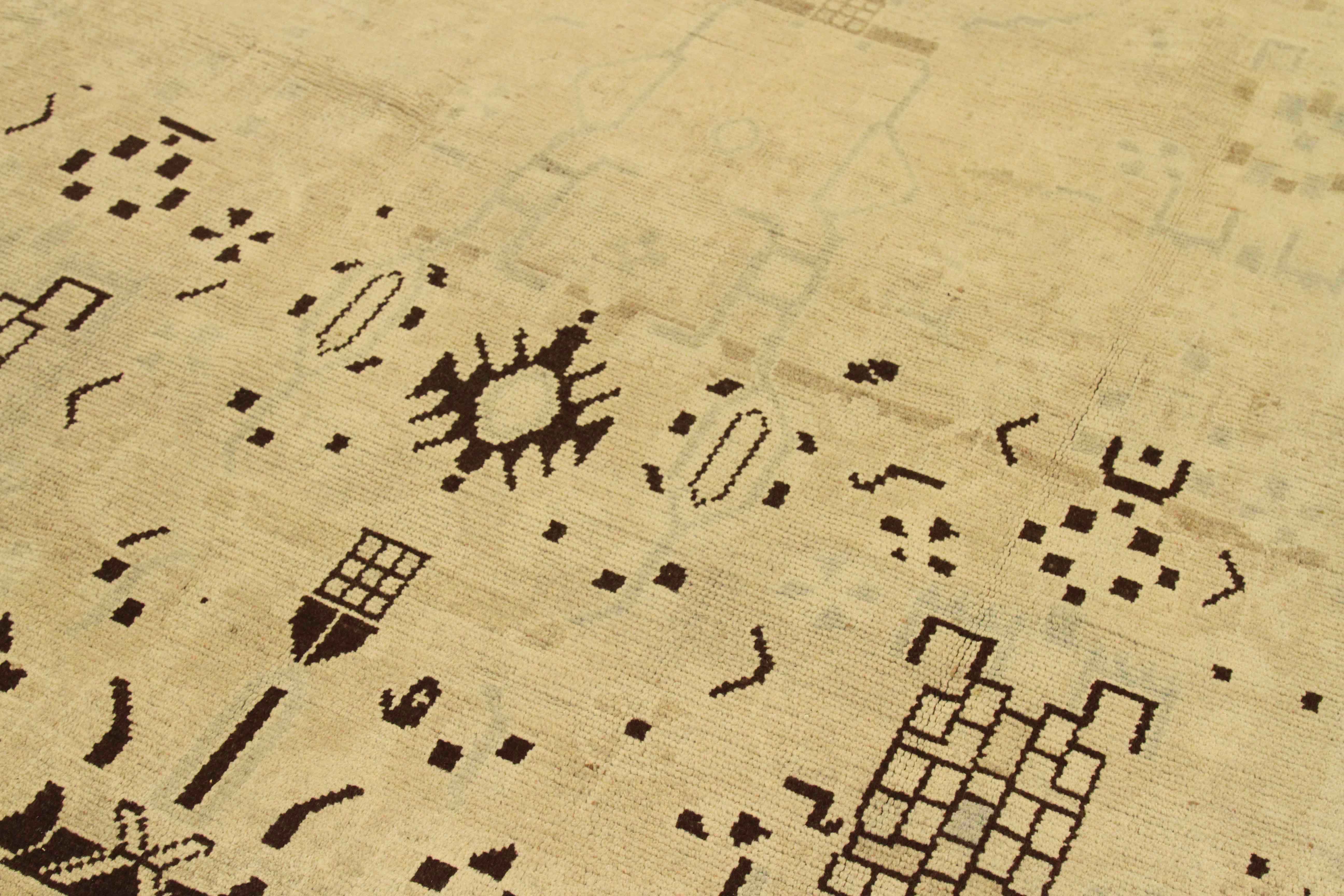 Thumbnail 5 for Antique Persian Malayer Transitional Rug 76038