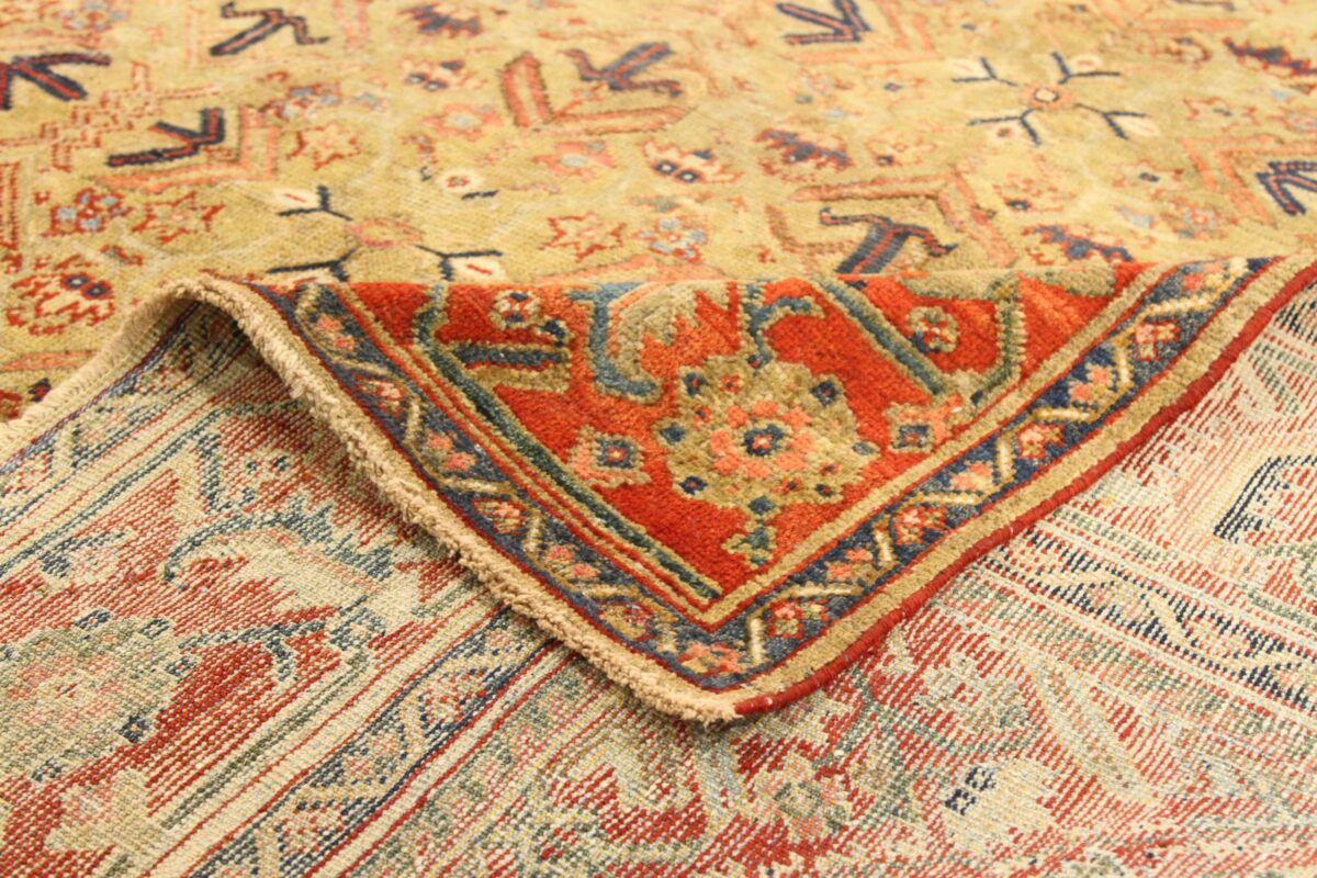 Thumbnail 15 for Antique Persian Mahal Traditional Rug 76040