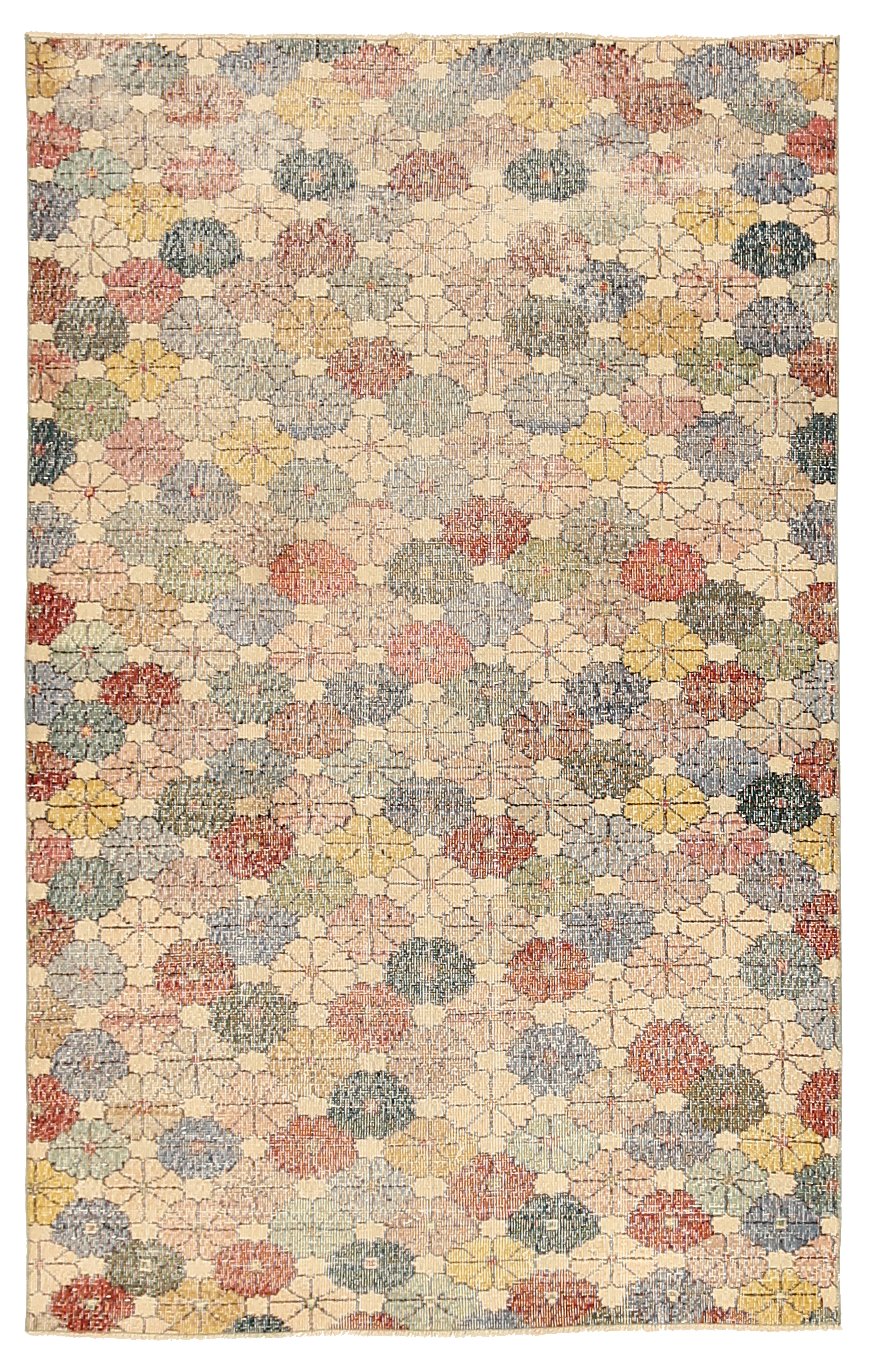 Thumbnail 7 for Antique Turkey Traditional Rug 92518