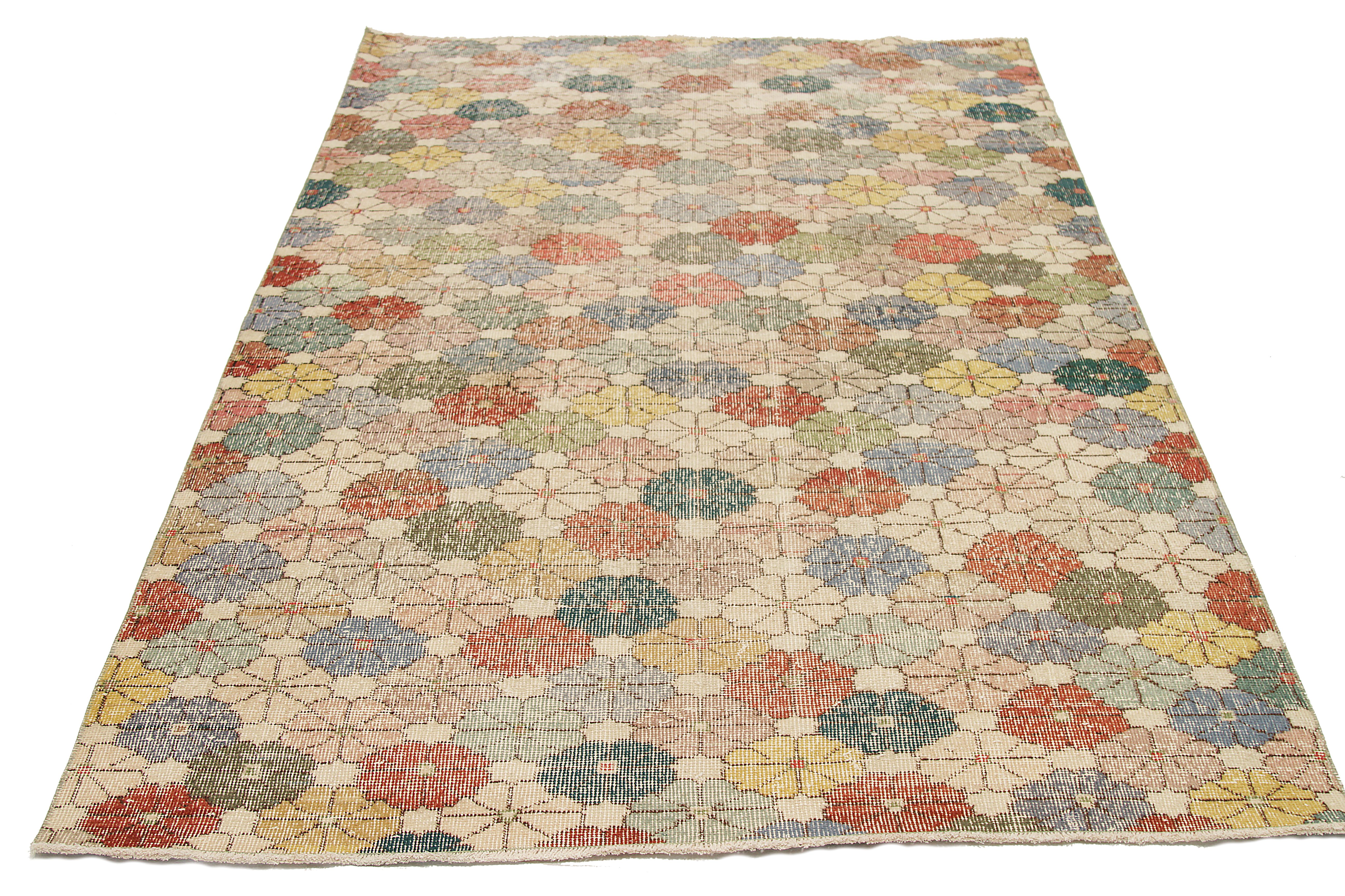 Thumbnail 9 for Antique Turkey Traditional Rug 92518