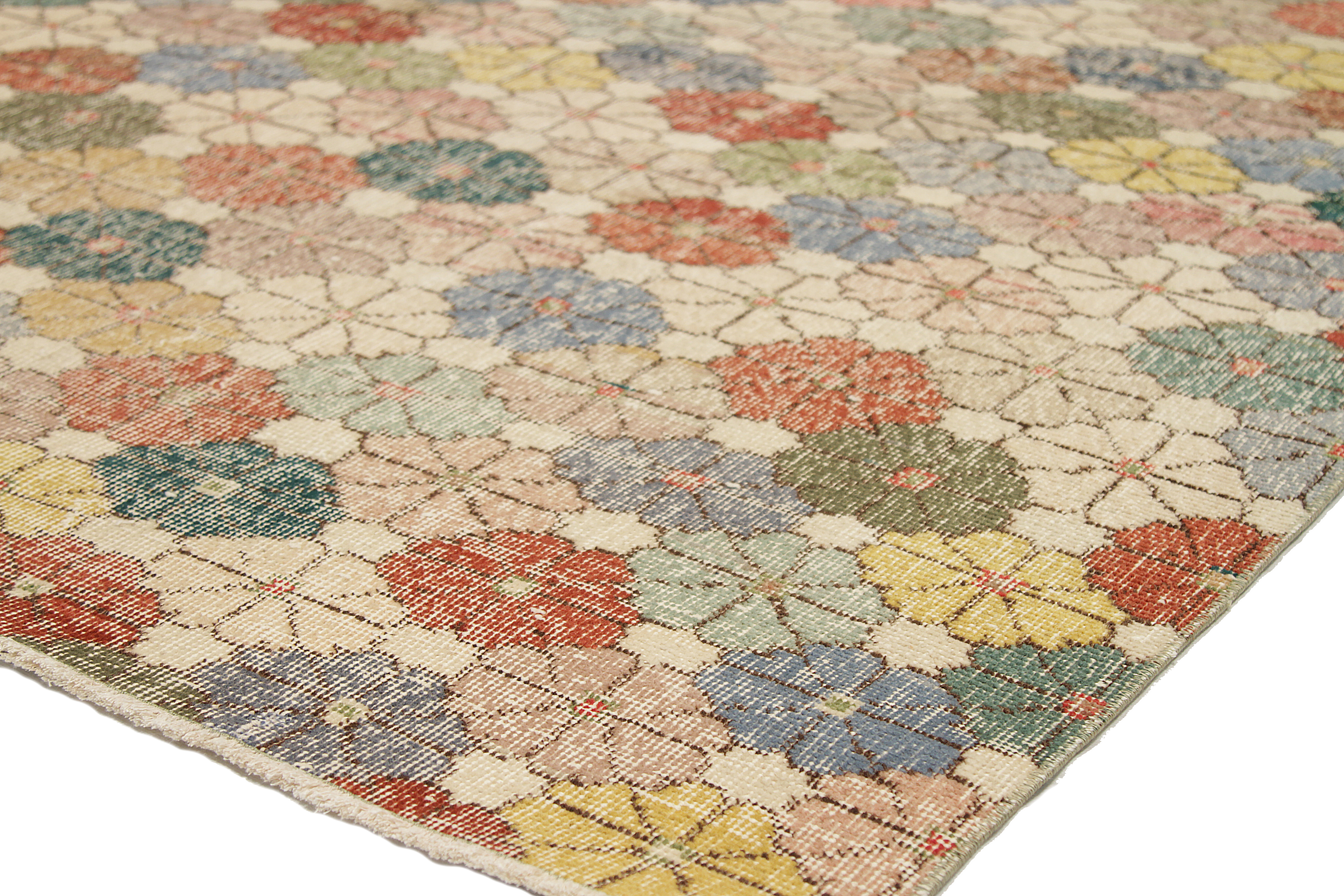 Thumbnail 3 for Antique Turkey Traditional Rug 92518