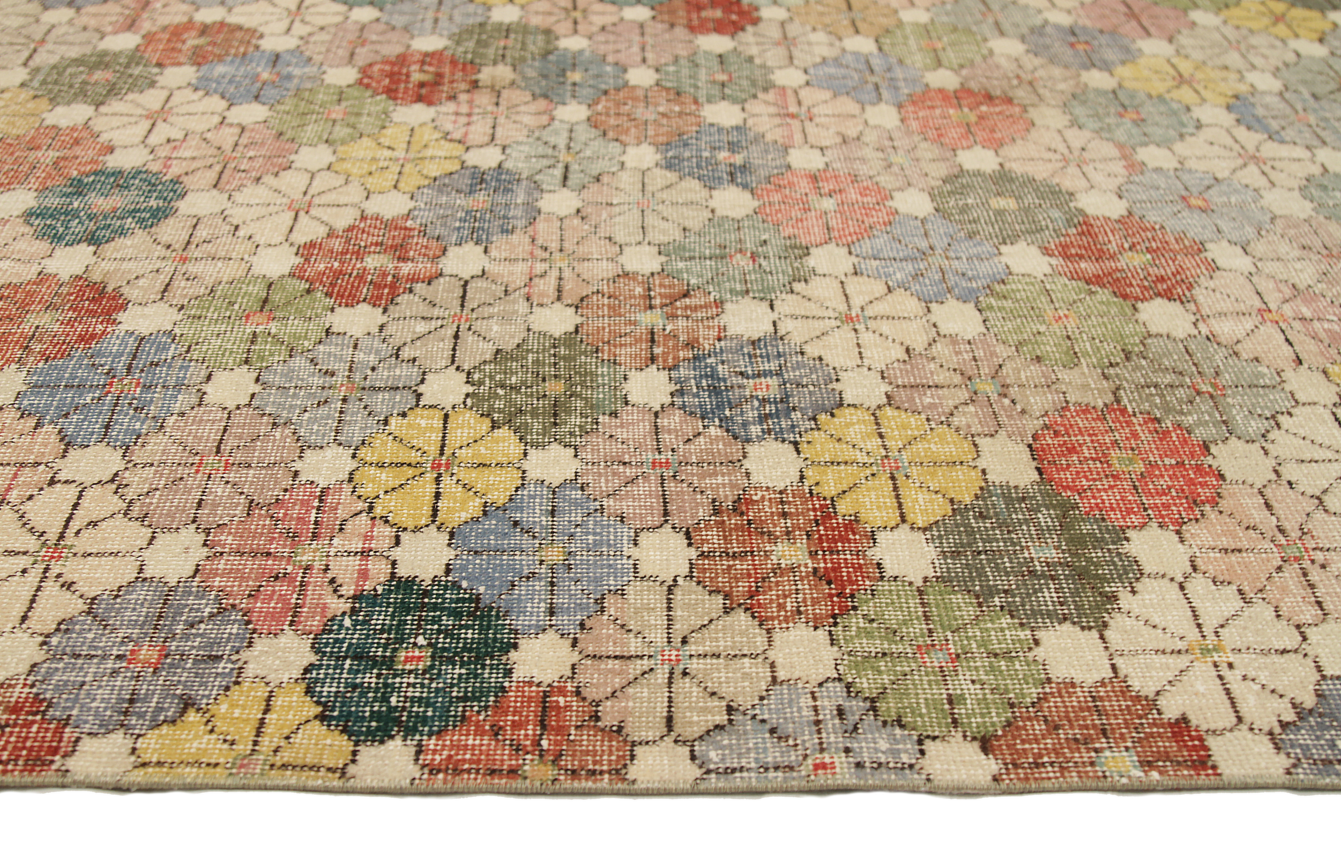 Thumbnail 6 for Antique Turkey Traditional Rug 92518