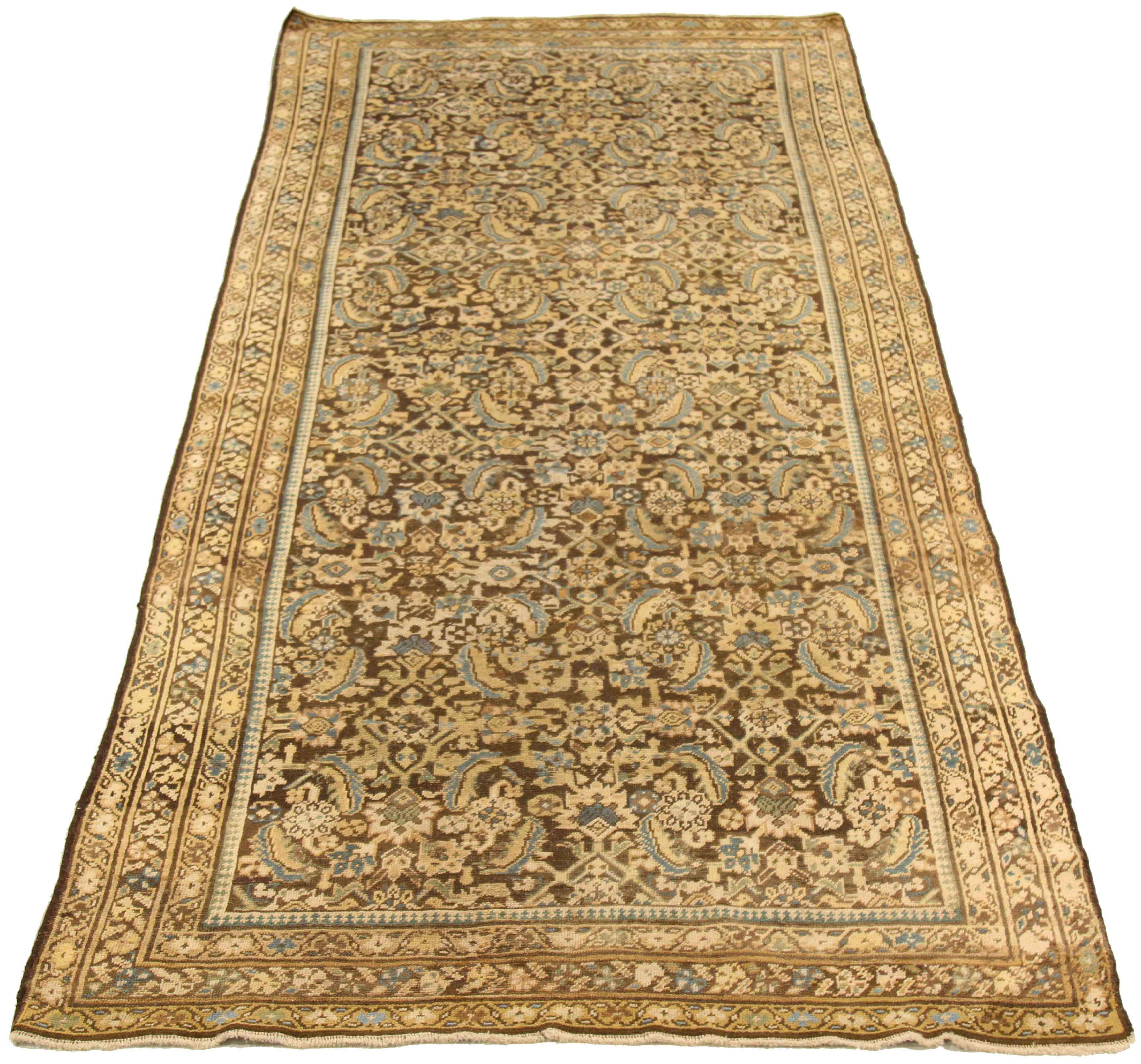 Thumbnail 12 for Antique Persian Malayer Transitional Rug 53213