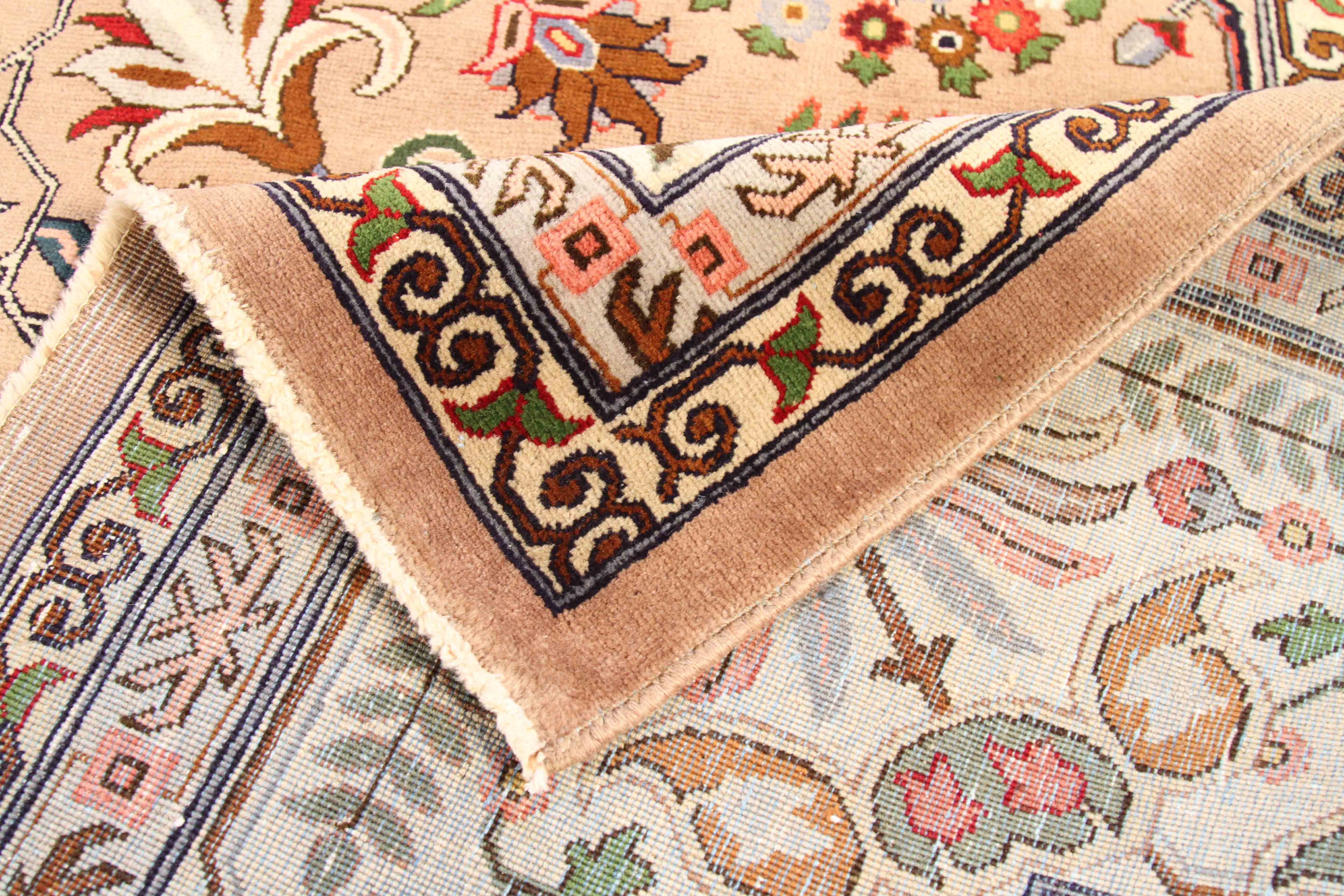 Thumbnail 3 for Antique Persian Tabriz Traditional Rug 70071