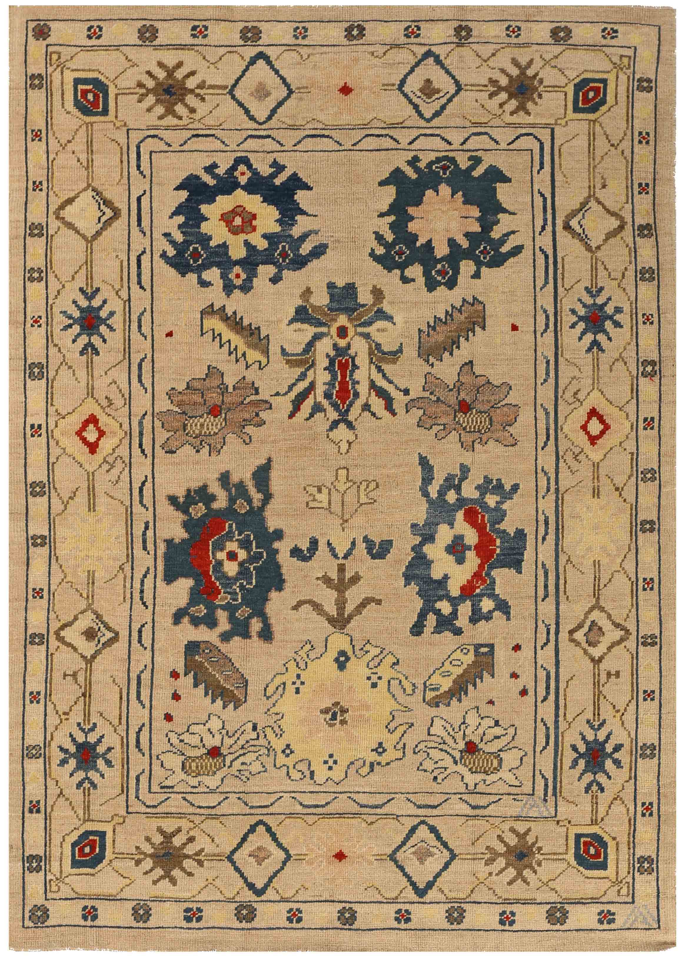 Thumbnail 15 for Persian Oushak Transitional Rug 70108
