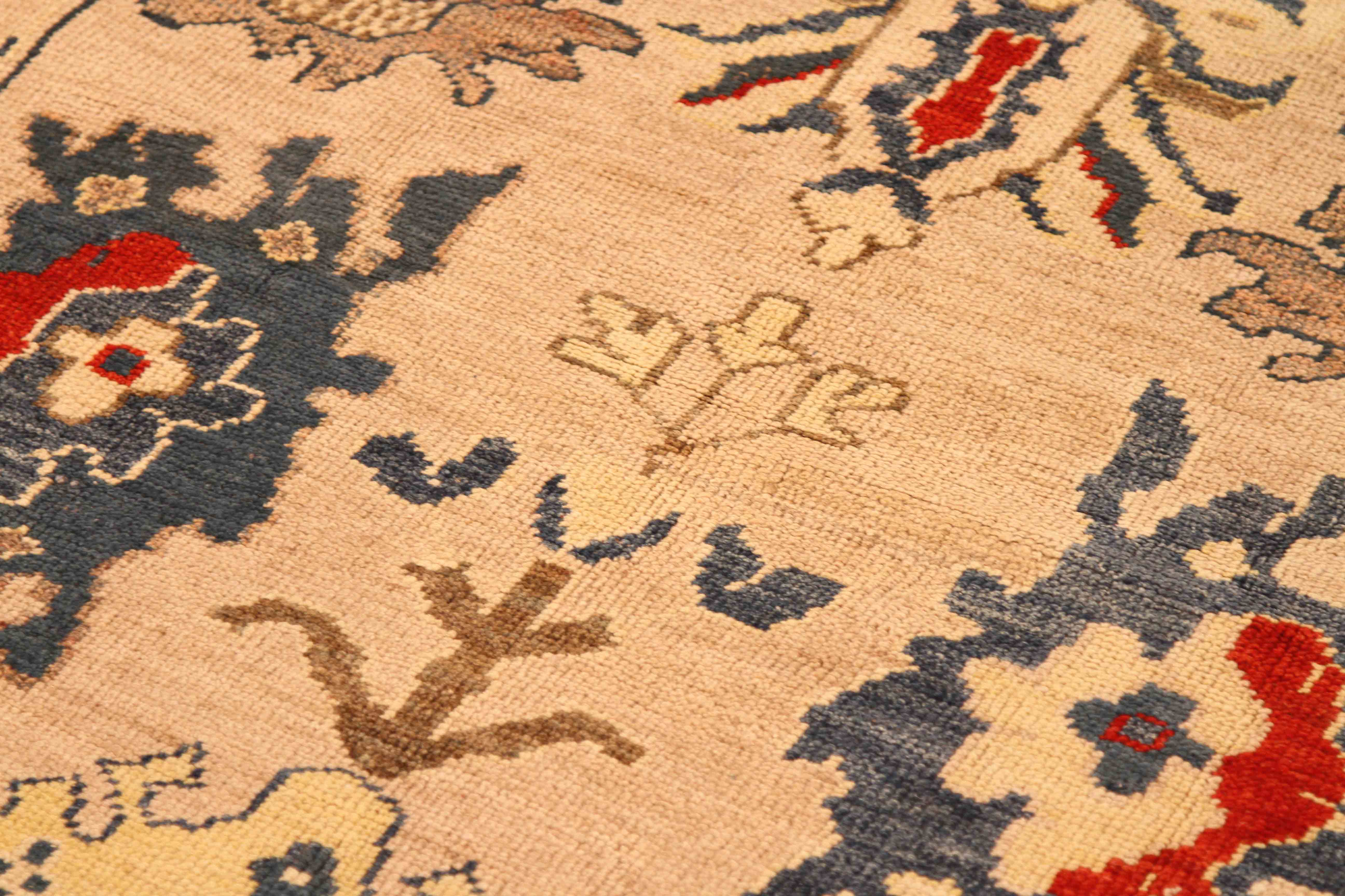 Thumbnail 11 for Persian Oushak Transitional Rug 70108