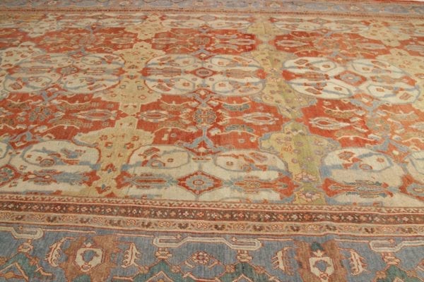 Thumbnail 5 for Antique Persian Sultanabad Traditional Rug 92138