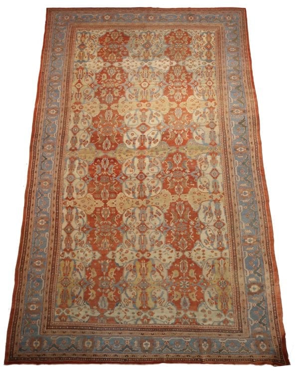 Thumbnail 3 for Antique Persian Sultanabad Traditional Rug 92138