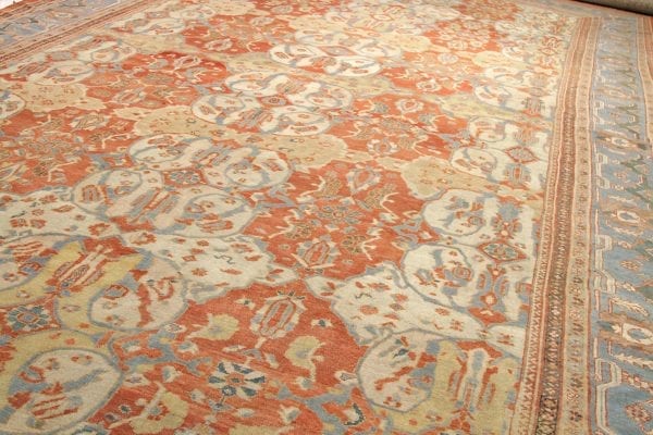 Thumbnail 4 for Antique Persian Sultanabad Traditional Rug 92138