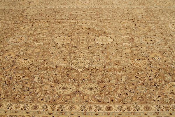 Thumbnail 3 for Afghanistan Tabriz Tribal Rug 92067