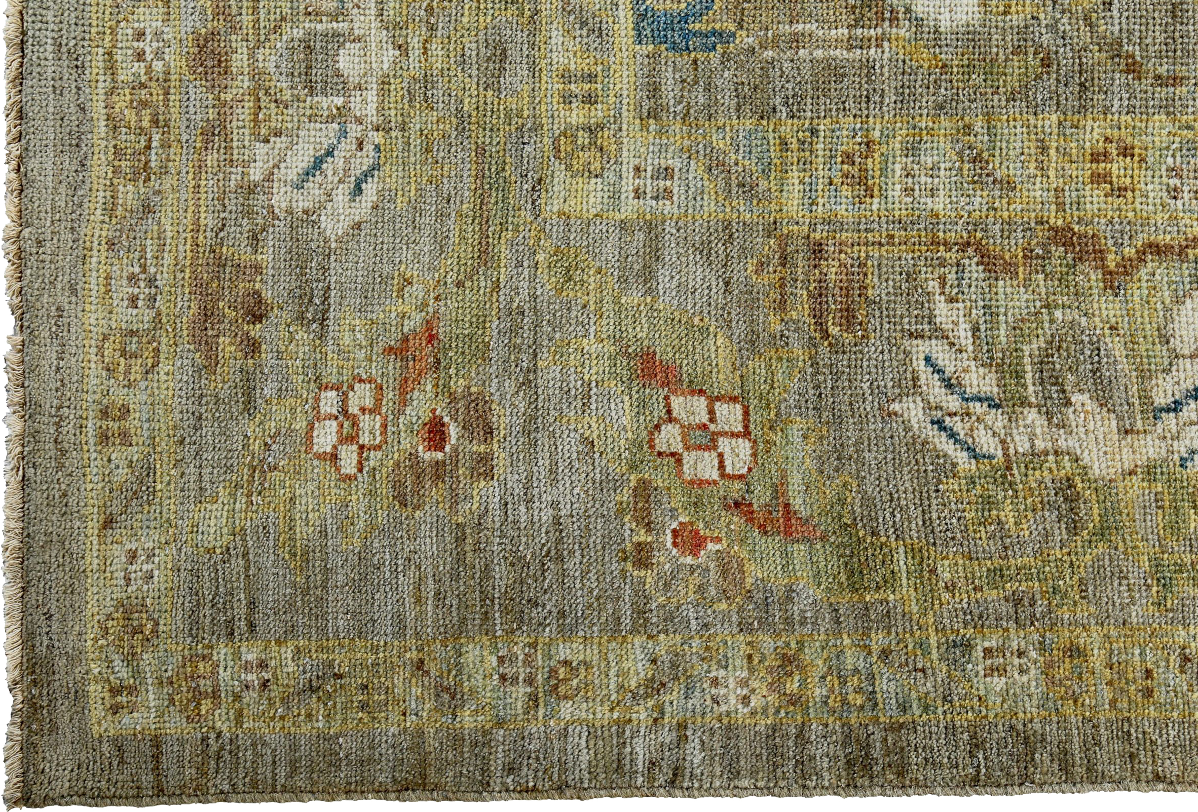 Thumbnail 3 for Persian Sultanabad Traditional Rug 89351