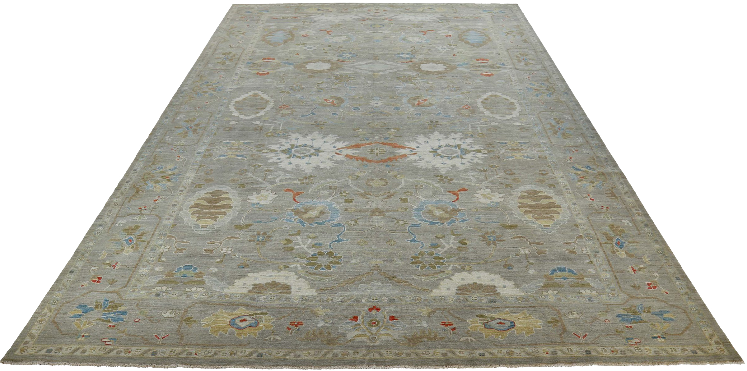 Thumbnail 5 for Persian Sultanabad Traditional Rug 89354