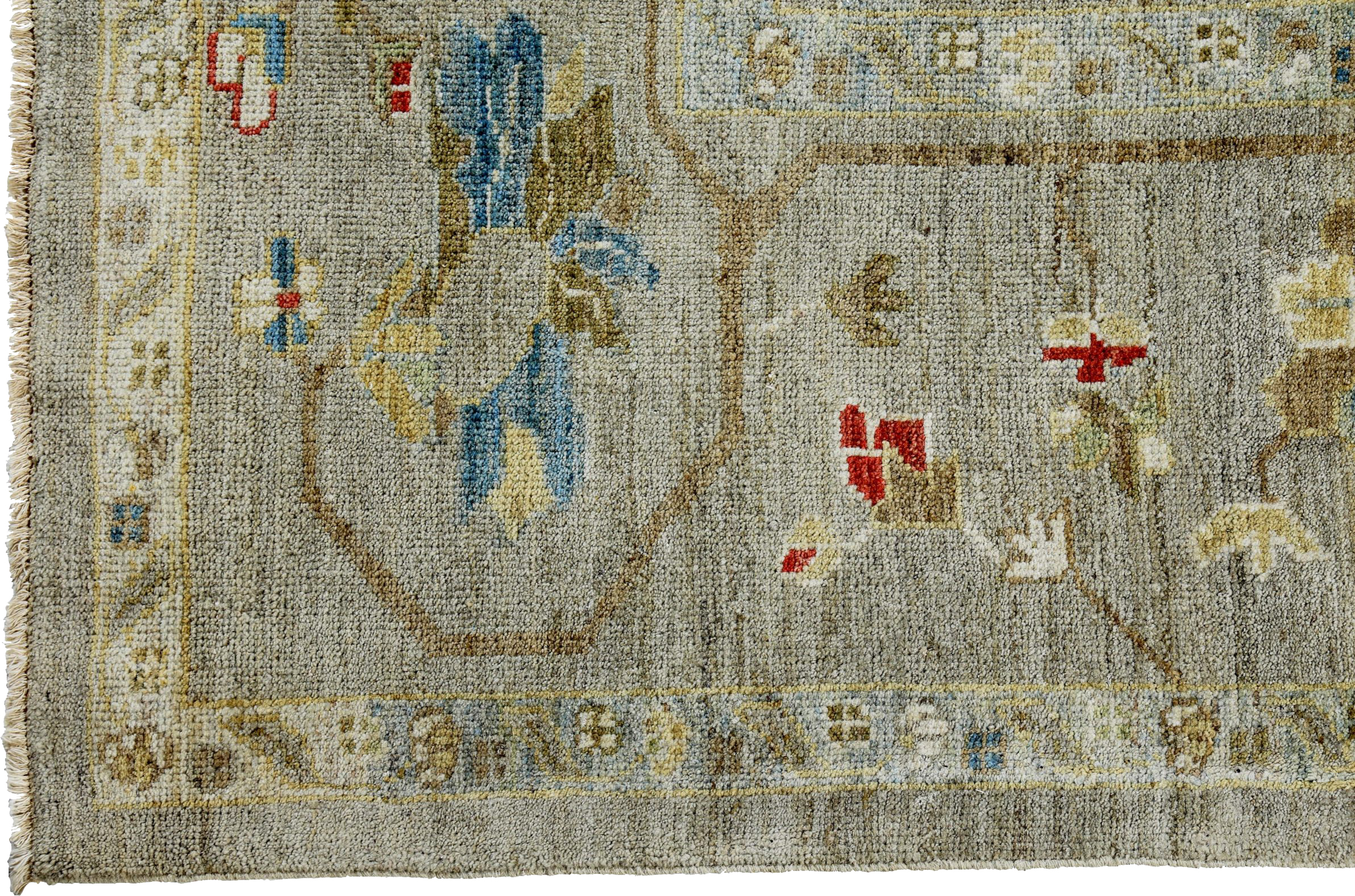 Thumbnail 2 for Persian Sultanabad Traditional Rug 89354