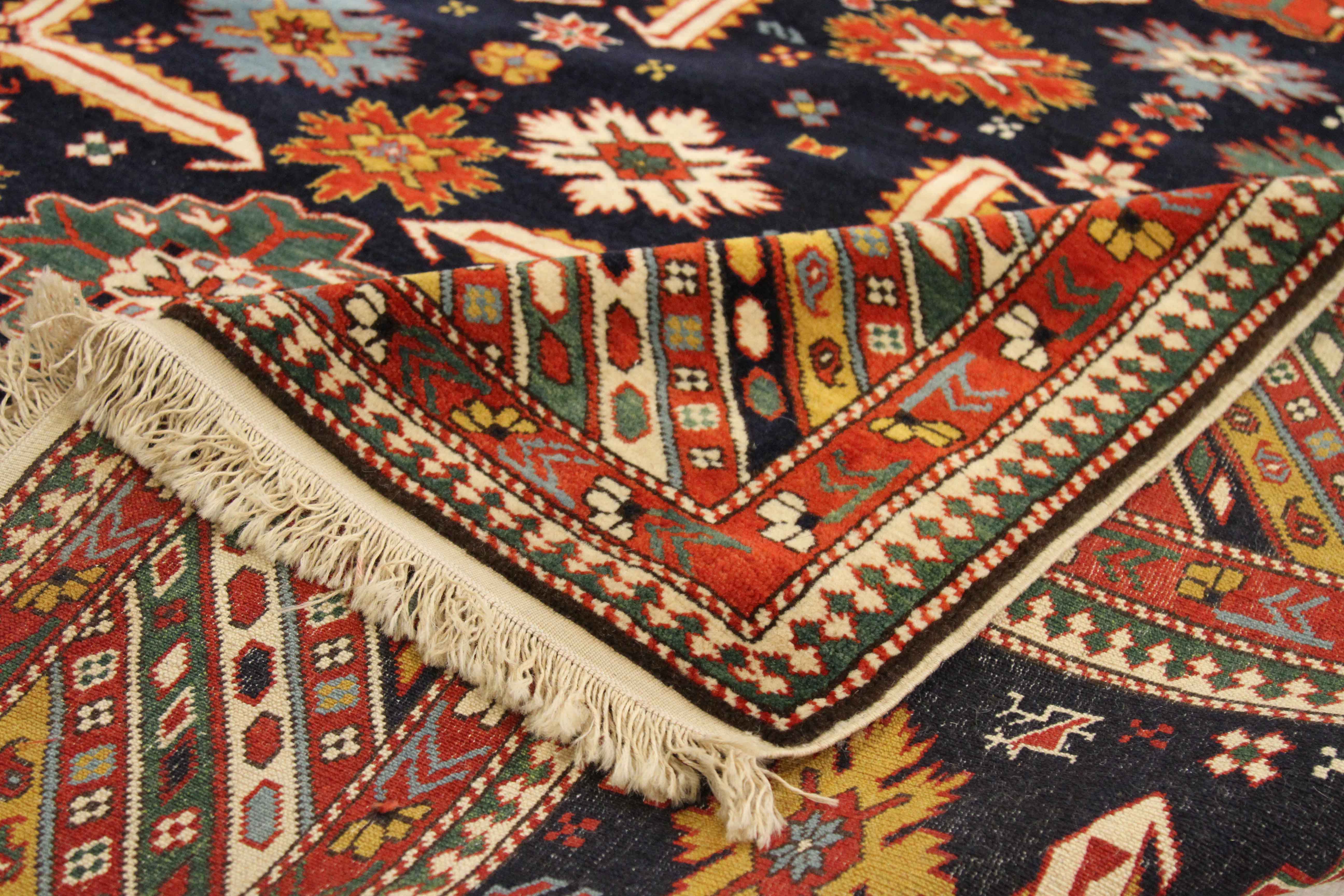 Thumbnail 4 for Antique Russia Traditional Rug 76054