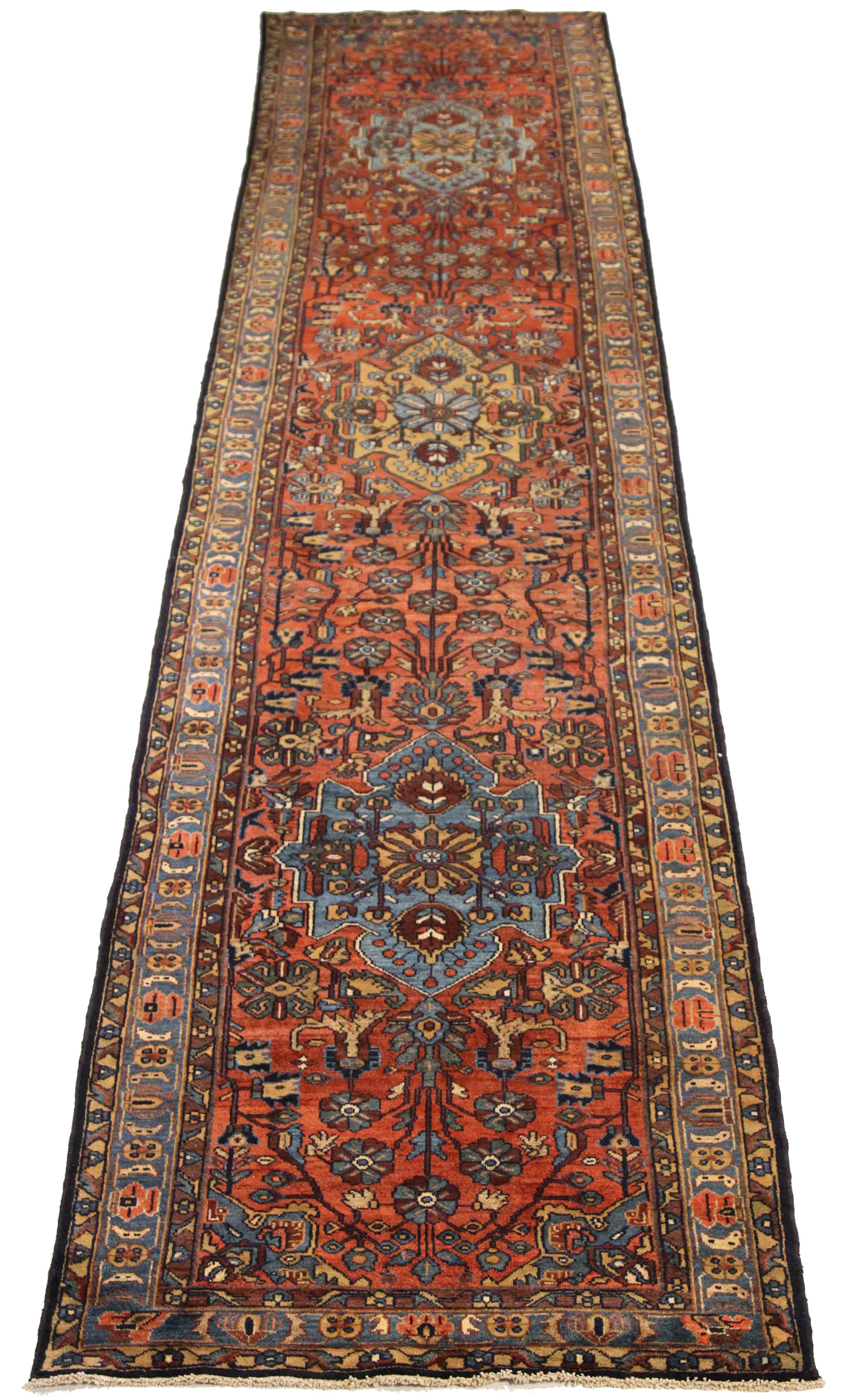 Thumbnail 4 for Antique Persian Hamadan Traditional Rug 76056