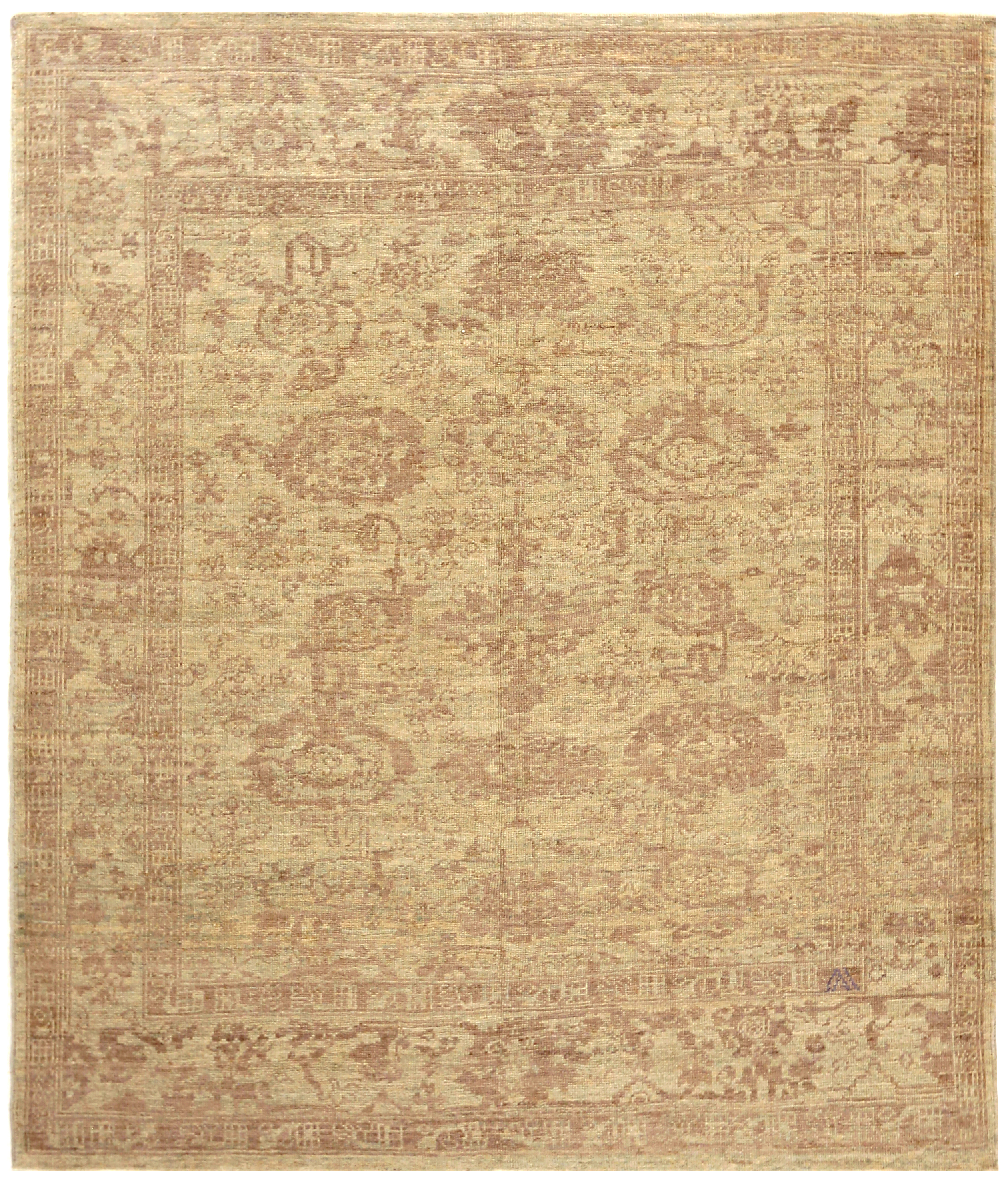 Thumbnail 5 for Persian Oushak Transitional Rug 88078