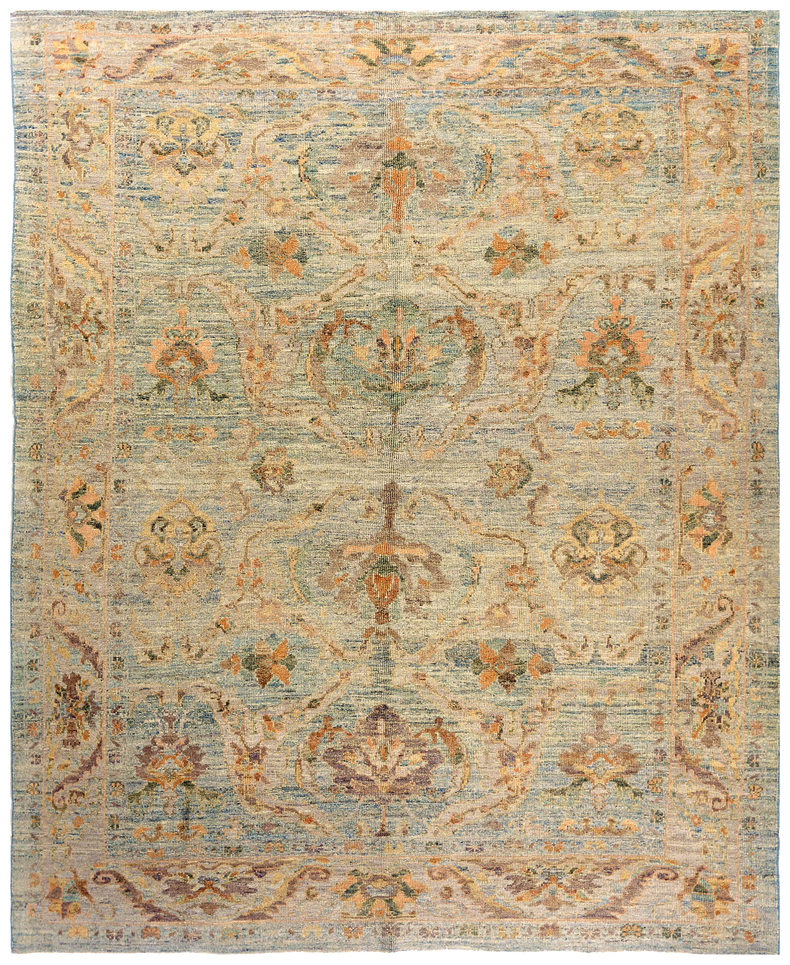 Thumbnail 3 for Persian Oushak Transitional Rug 88080
