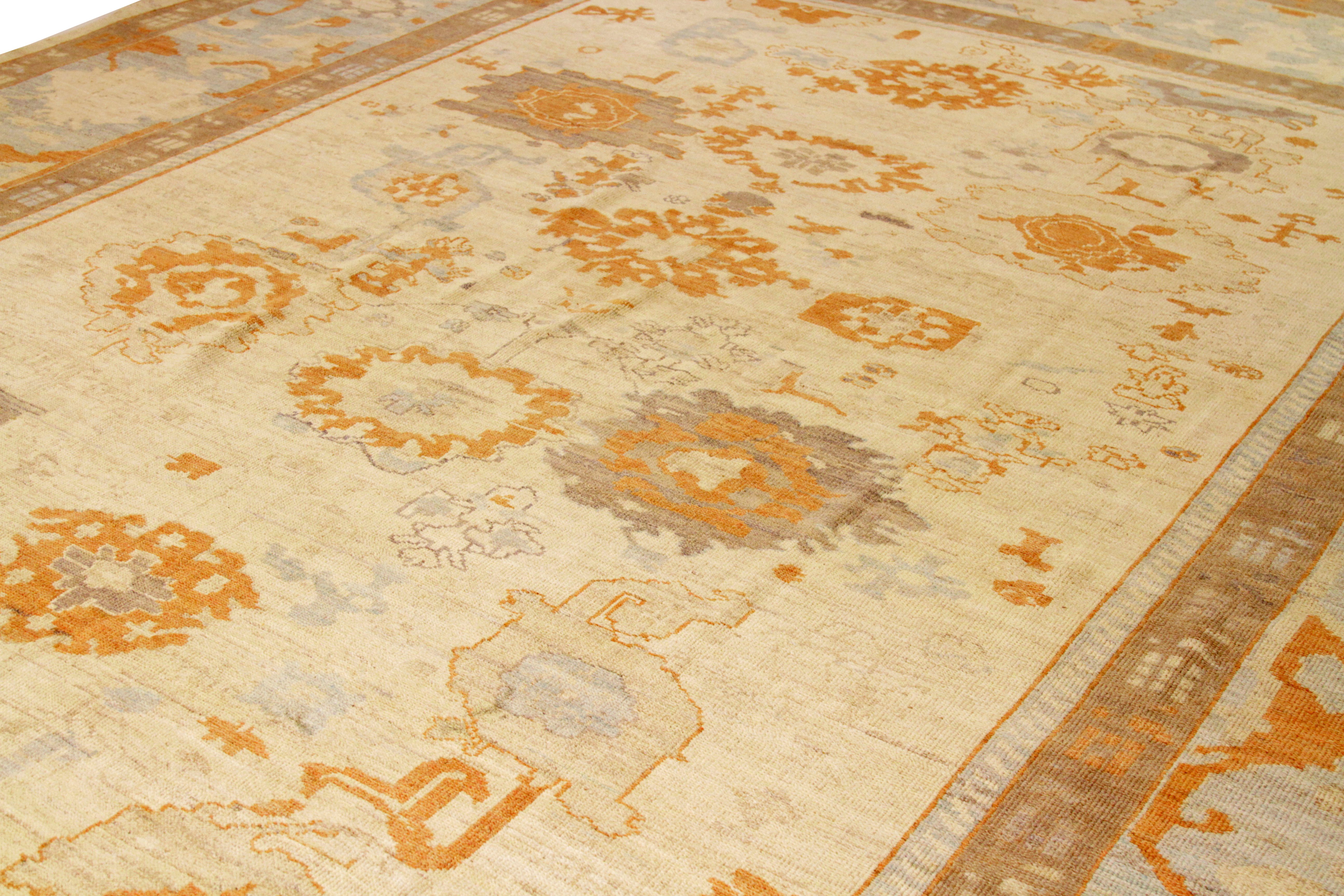 Thumbnail 5 for Persian Oushak Transitional Rug 88061