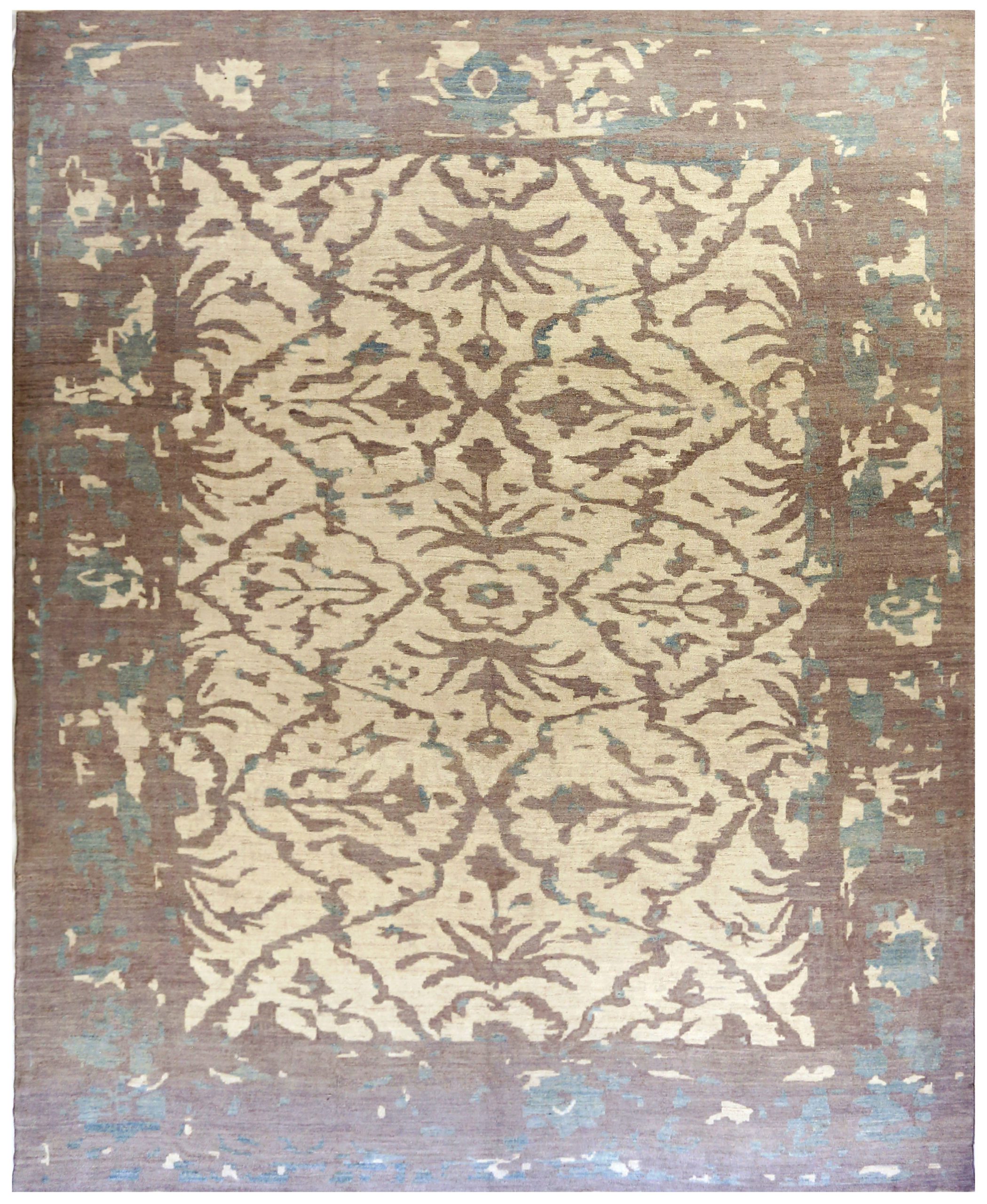 Thumbnail 9 for Persian Oushak Transitional Rug 88067