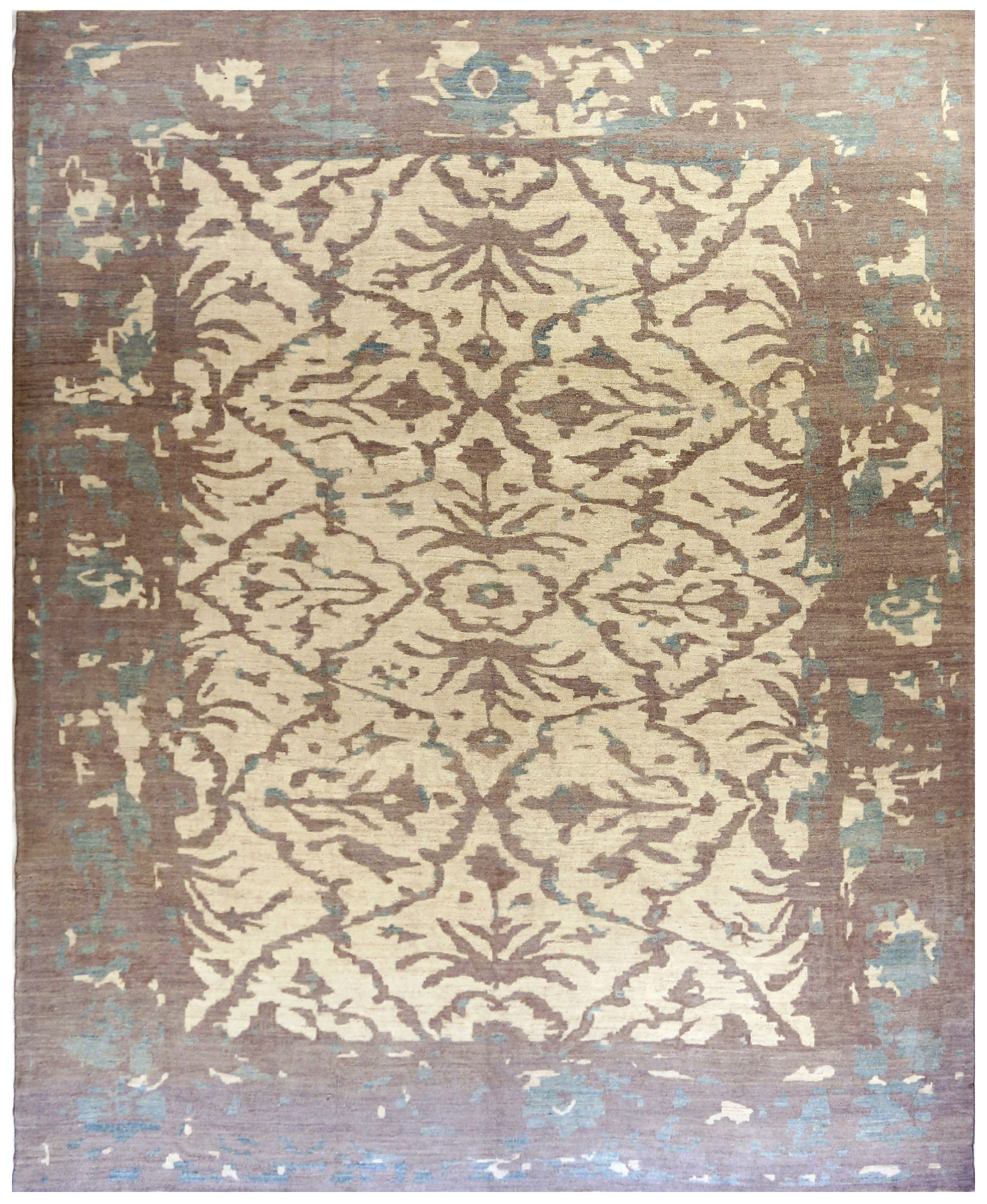 Thumbnail 7 for Persian Oushak Transitional Rug 88067