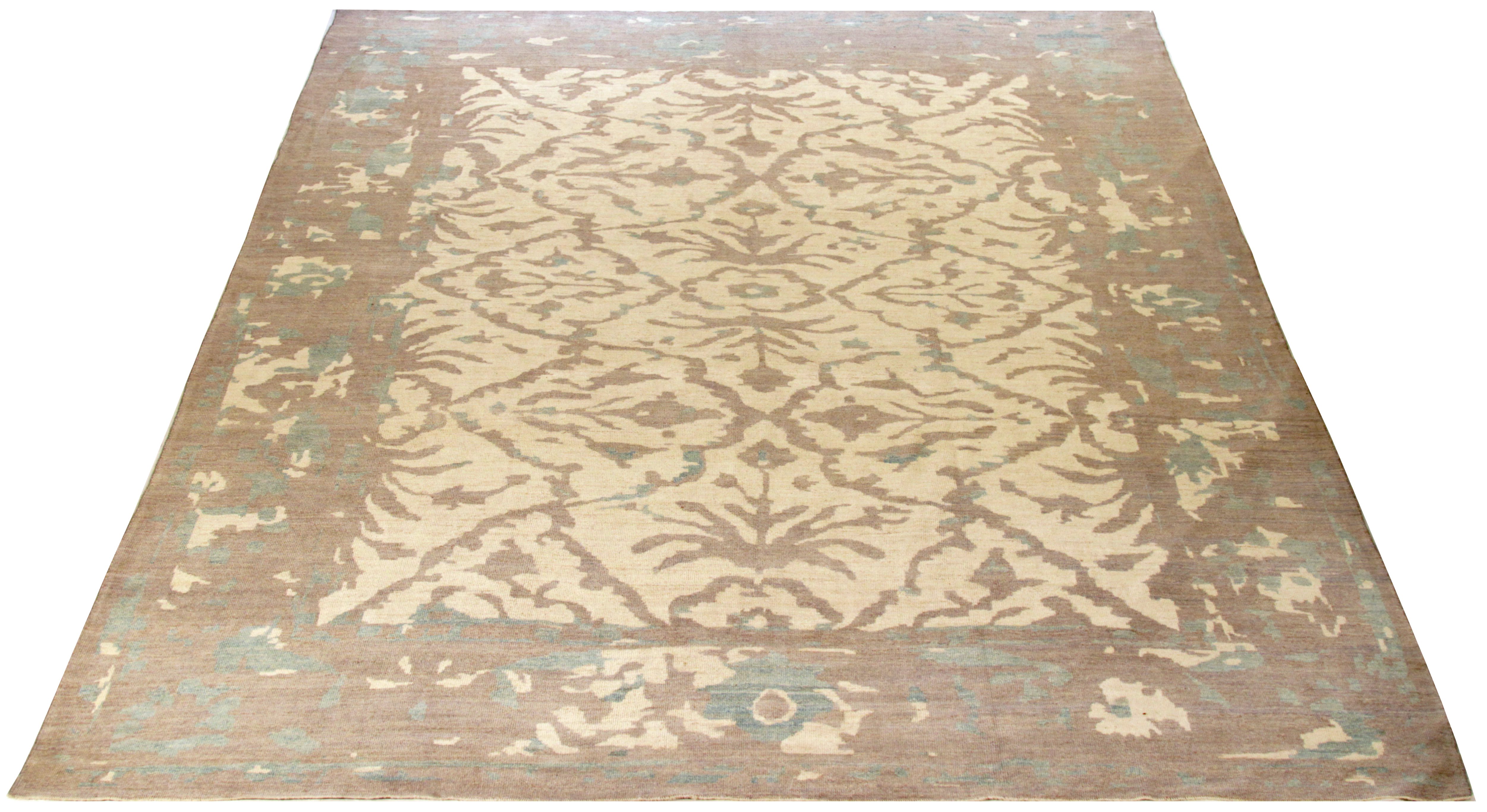 Thumbnail 8 for Persian Oushak Transitional Rug 88067