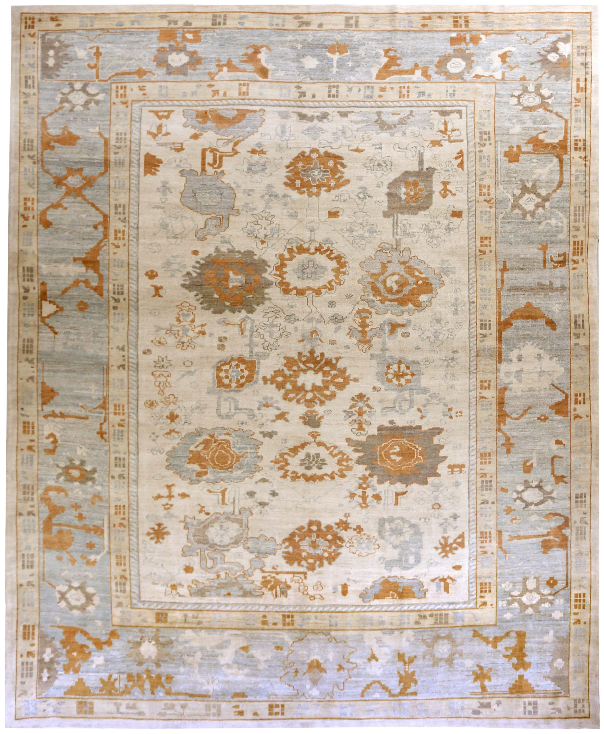 Thumbnail 12 for Persian Oushak Transitional Rug 88058