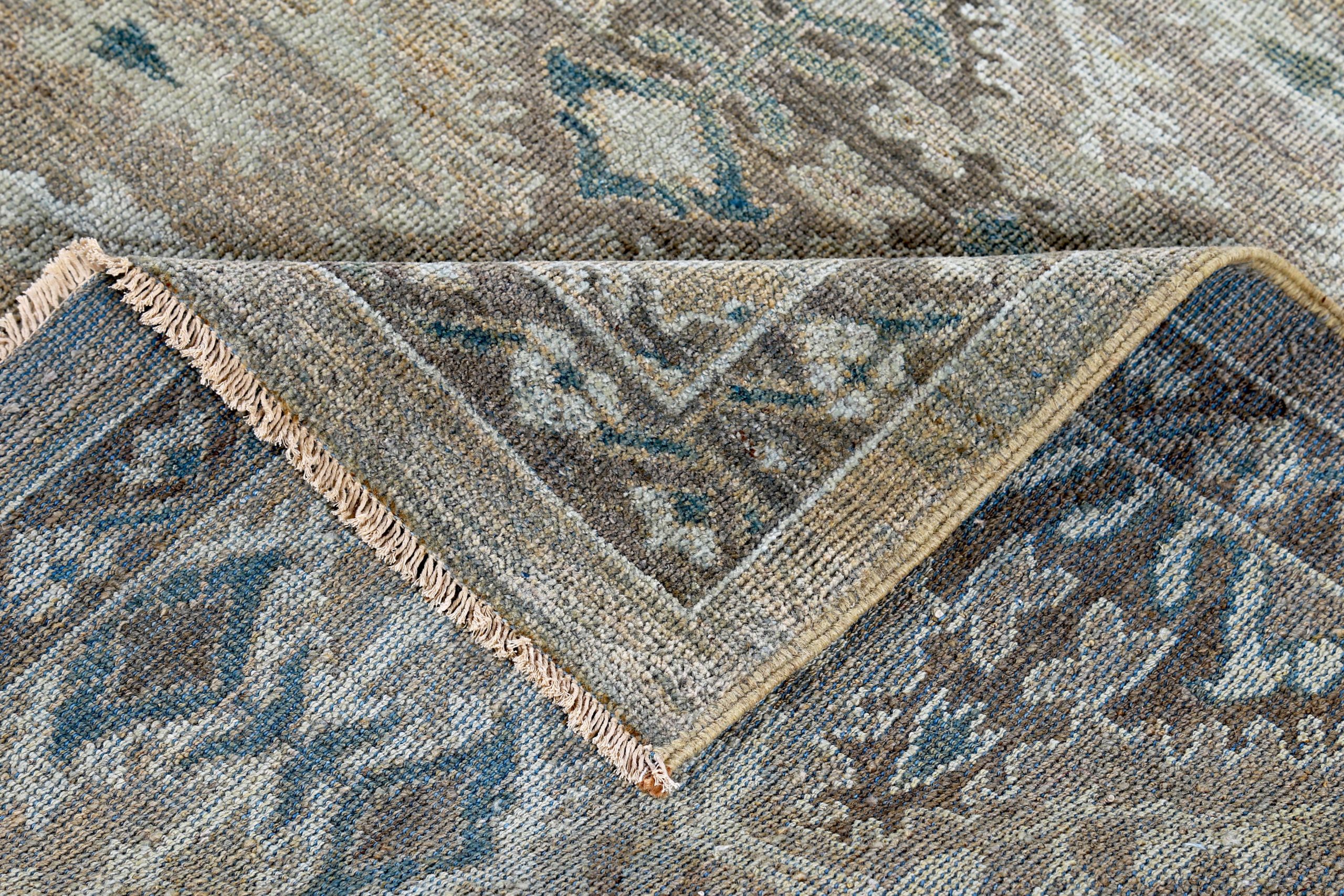 Thumbnail 7 for Persian Sultanabad Transitional Rug 89374