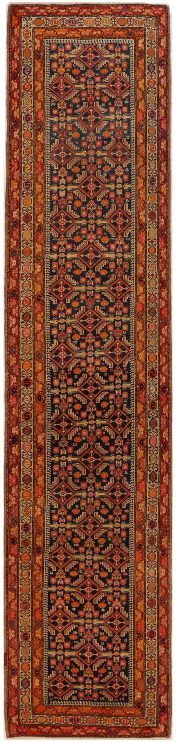 Thumbnail 10 for Antique Persian Azarbaijan Traditional Rug 70185