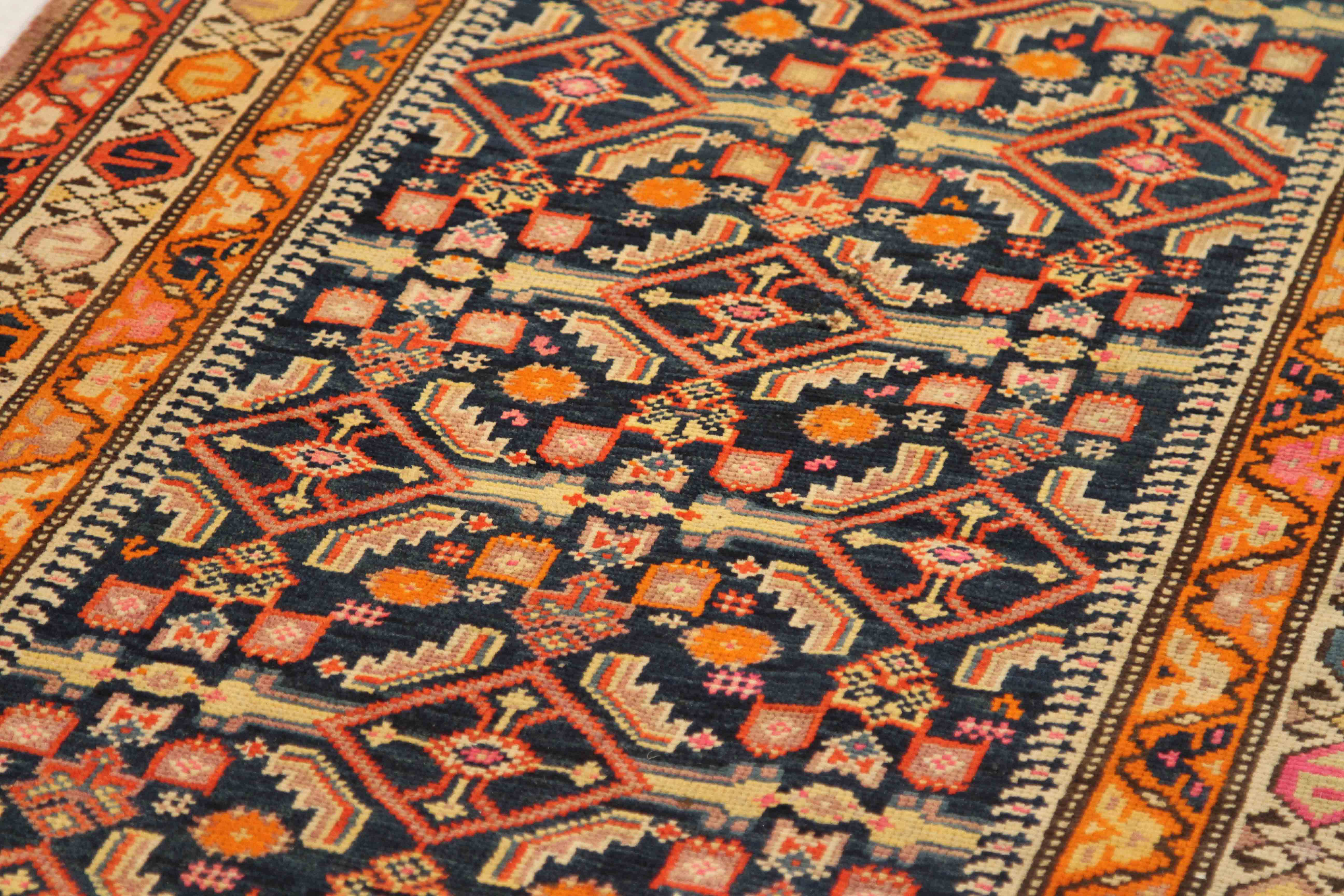 Thumbnail 5 for Antique Persian Azarbaijan Traditional Rug 70185