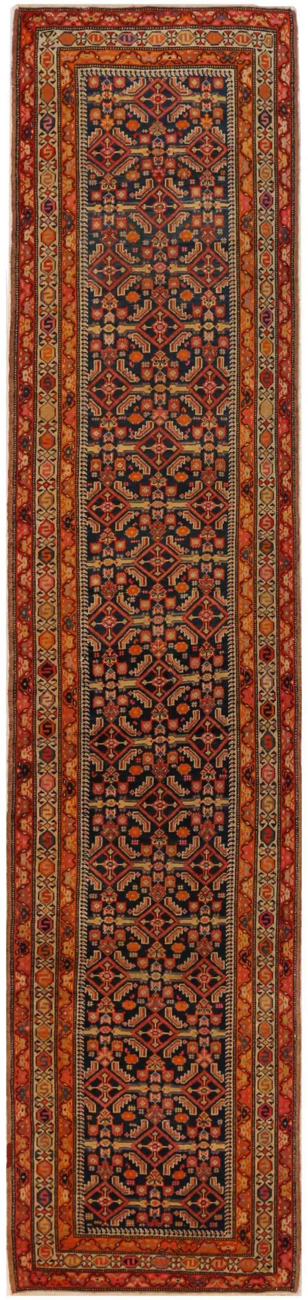 Thumbnail 9 for Antique Persian Azarbaijan Traditional Rug 70185
