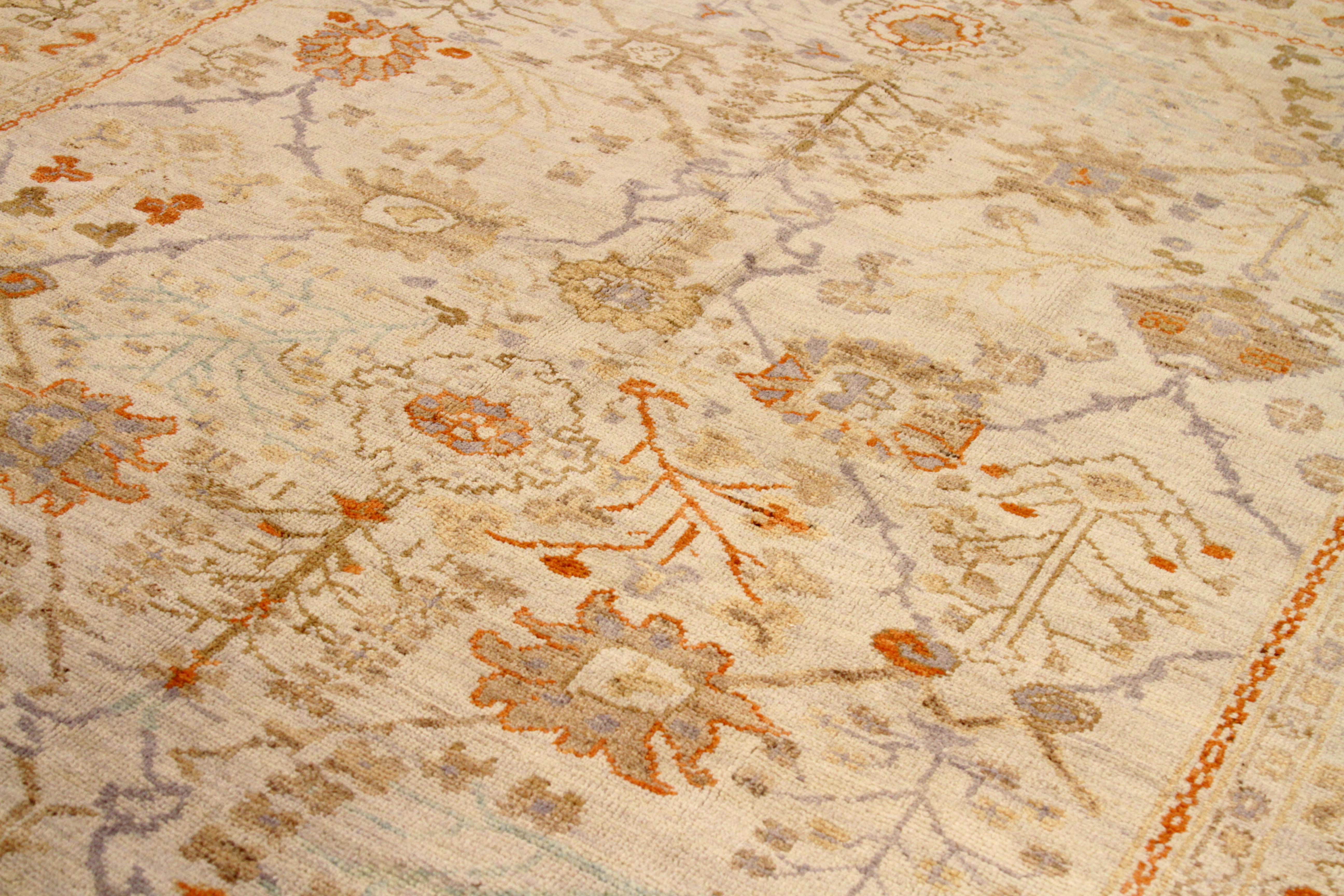 Thumbnail 7 for Persian Oushak Transitional Rug 88085
